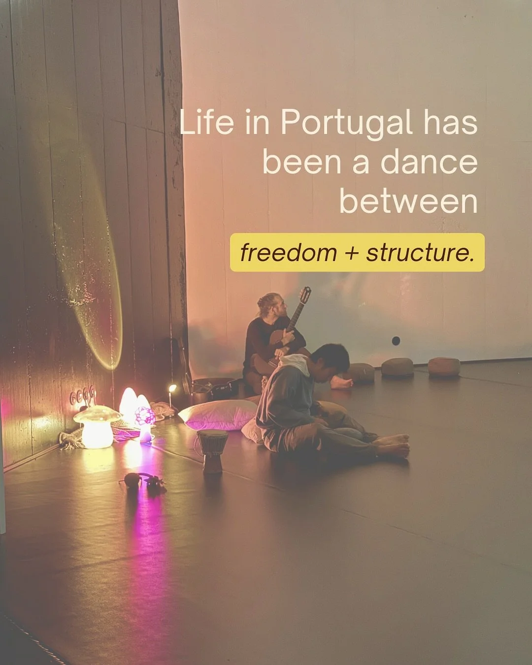 Freedom feels good. Discipline feels good. But balance? That&rsquo;s where the magic happens. 

I&rsquo;m realizing that my days feel most alive when I don&rsquo;t choose one over the other. 

How can we invite routines that weave play and discipline
