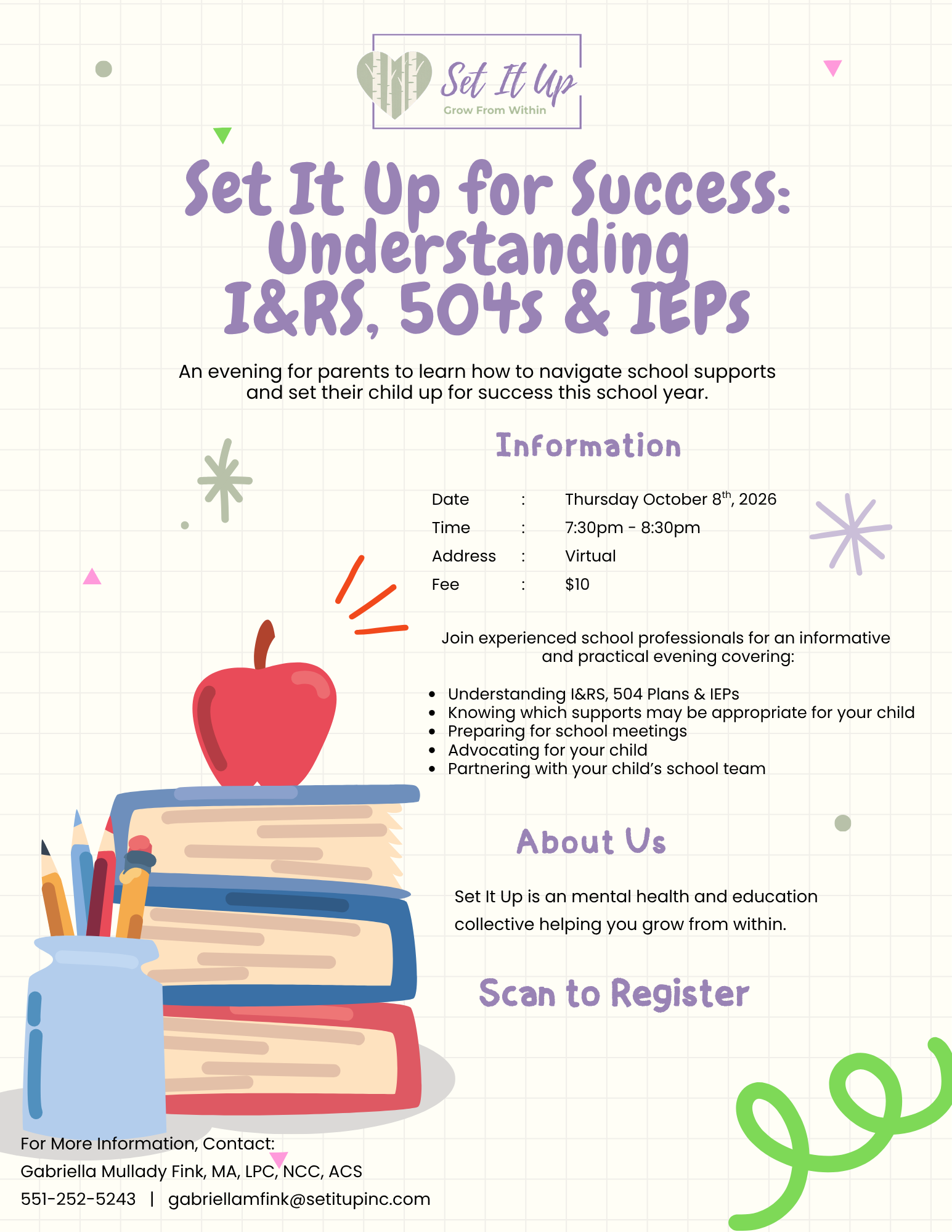 Set It Up for Success: Understanding  I&RS, 504s & IEPs