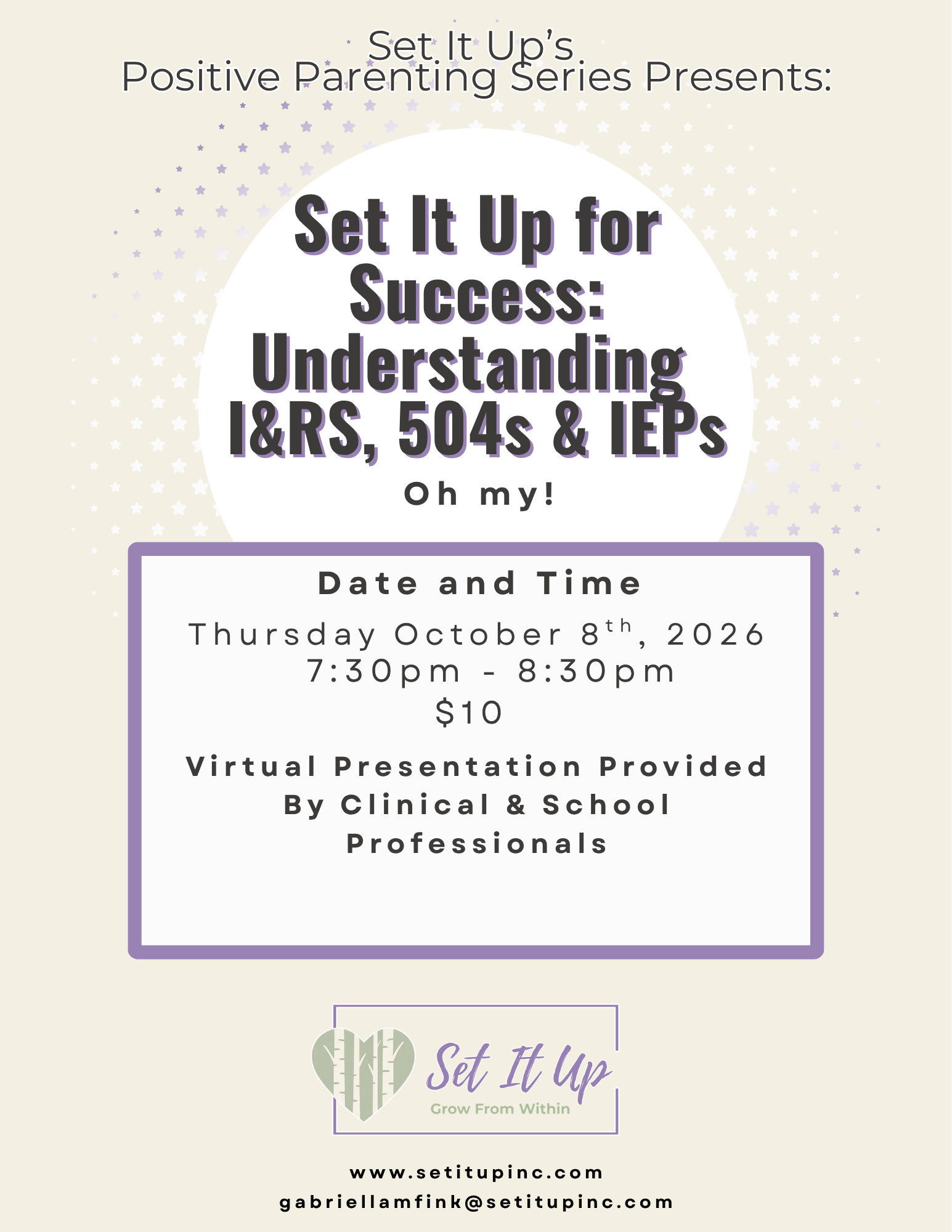 Set It Up for Success: Understanding  I&RS, 504s & IEPs