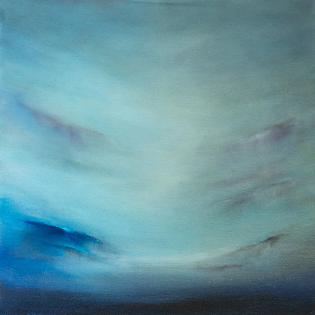 The Weight of Air, 24" x 24", 2026.