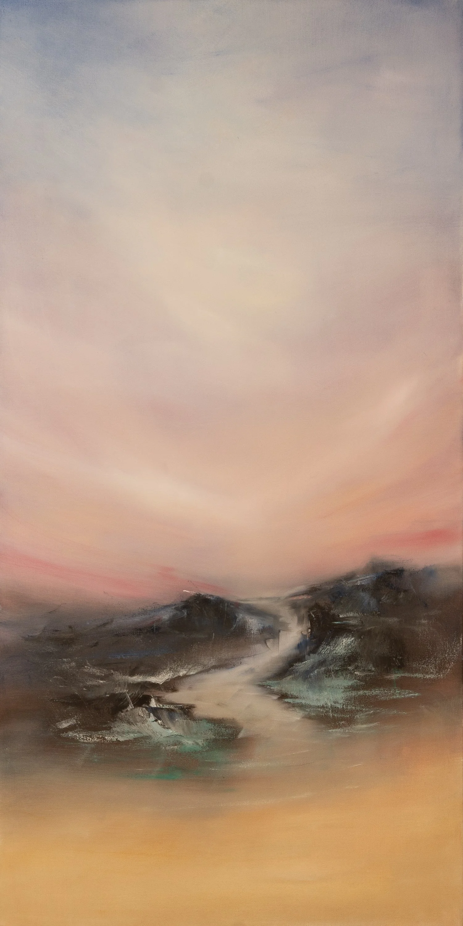 The Journey, 24" x 48", 2026.