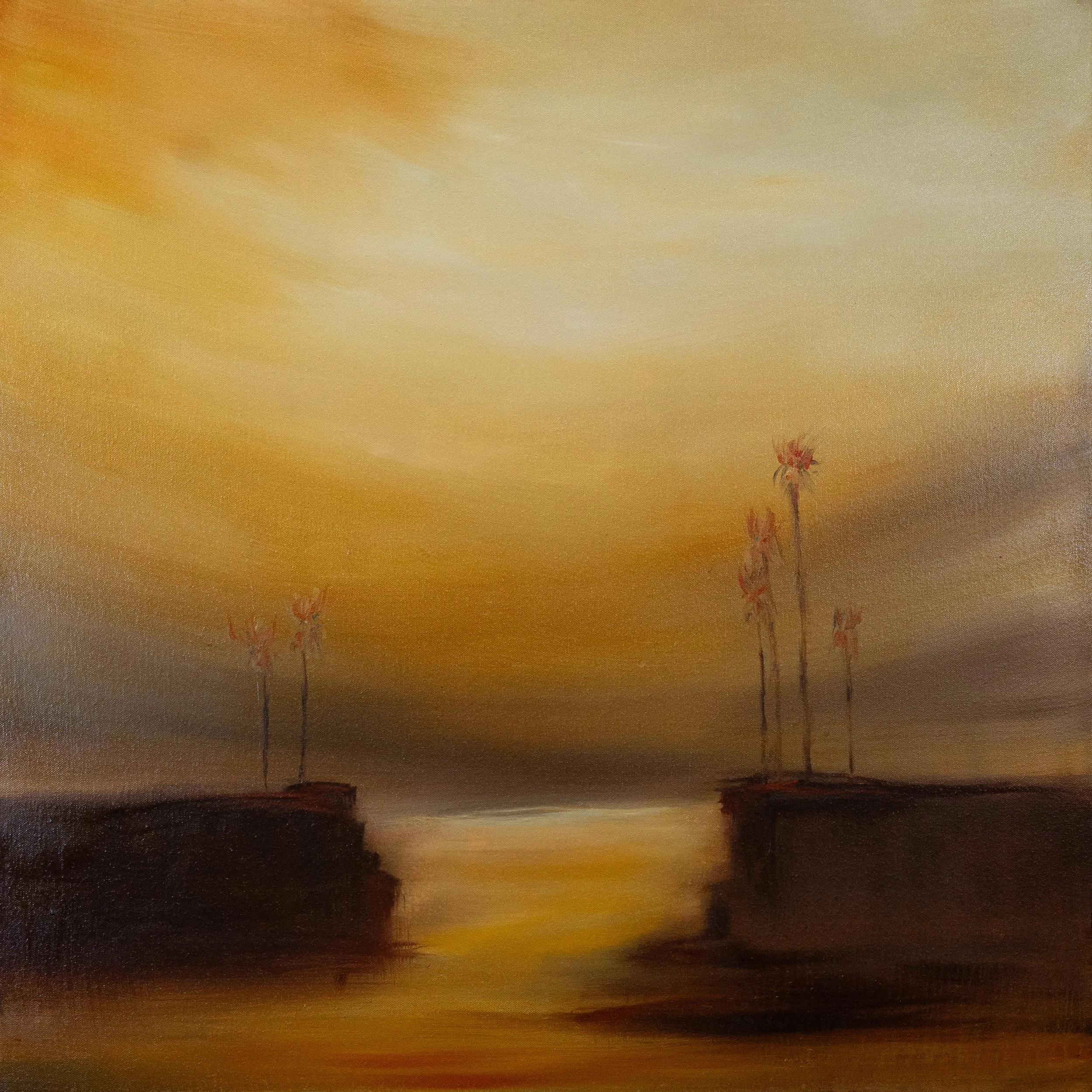 The Space Between, 30" x 30", 2025.