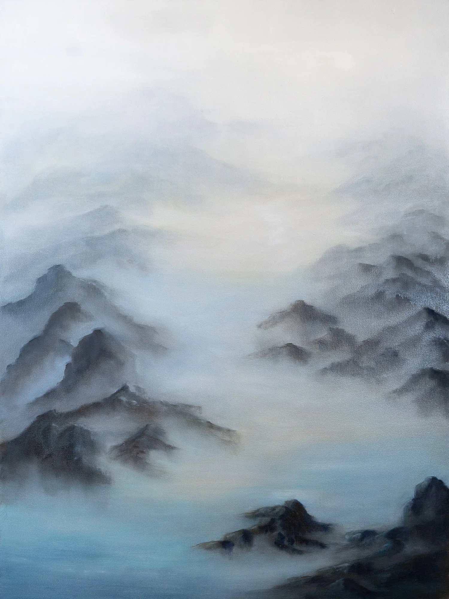 Mountain Pass, 36" x 48" (SOLD)