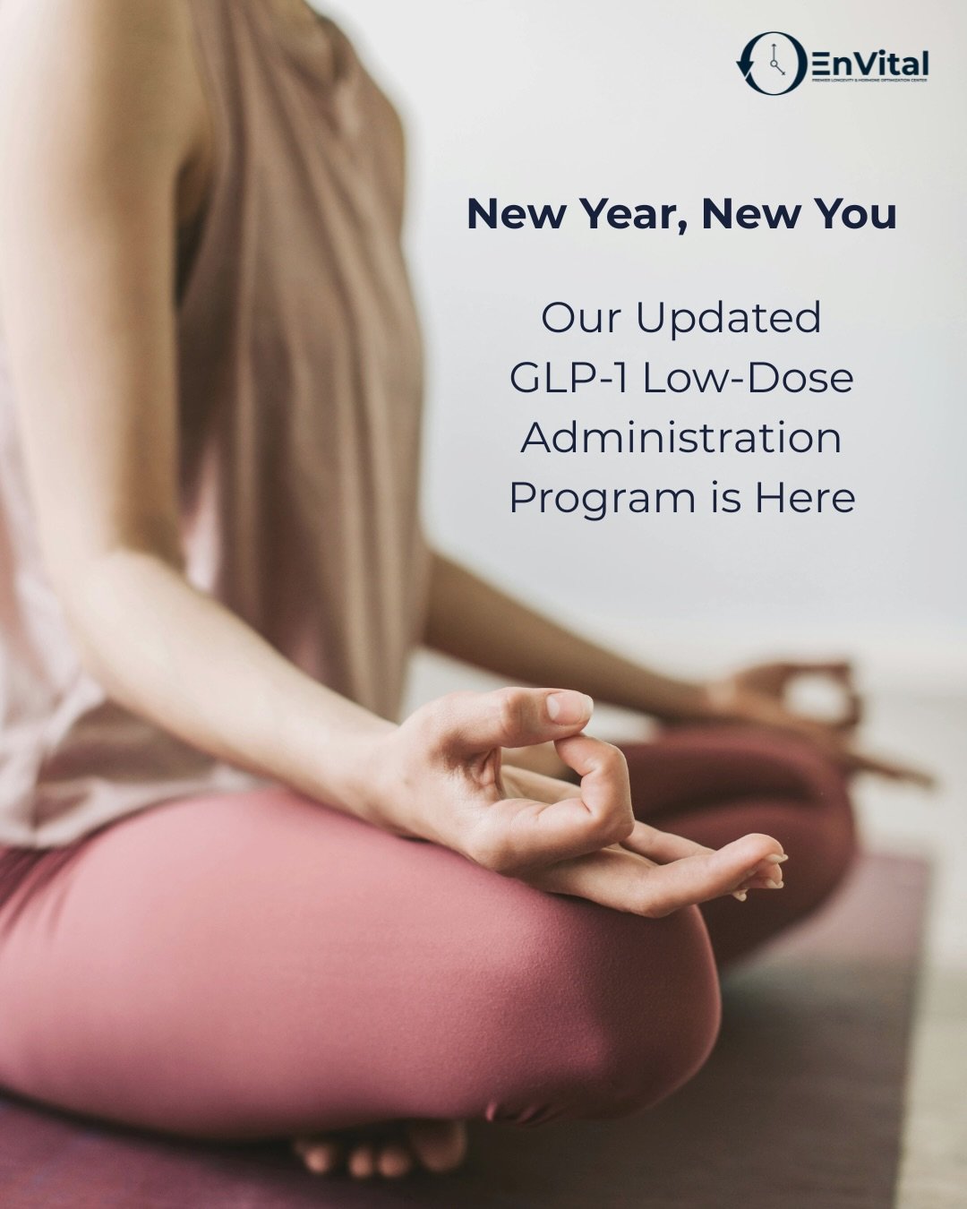 New Year, New You!

Our updated&nbsp;GLP-1 low-dose administration program&nbsp;is designed to support&nbsp;weight optimization, energy, clarity, sleep, skin, and longevity&nbsp;&mdash; without aggressive dosing or unnecessary side effects.

Now more