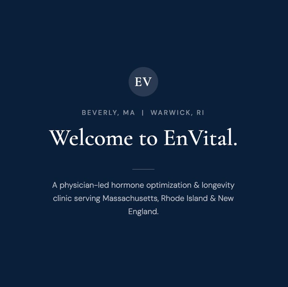 At EnVital, we believe you shouldn&rsquo;t have to settle for feeling less than your best. Our physician-led team specializes in personalized hormone optimization and longevity medicine for both men and women &mdash; with locations in Beverly, MA and