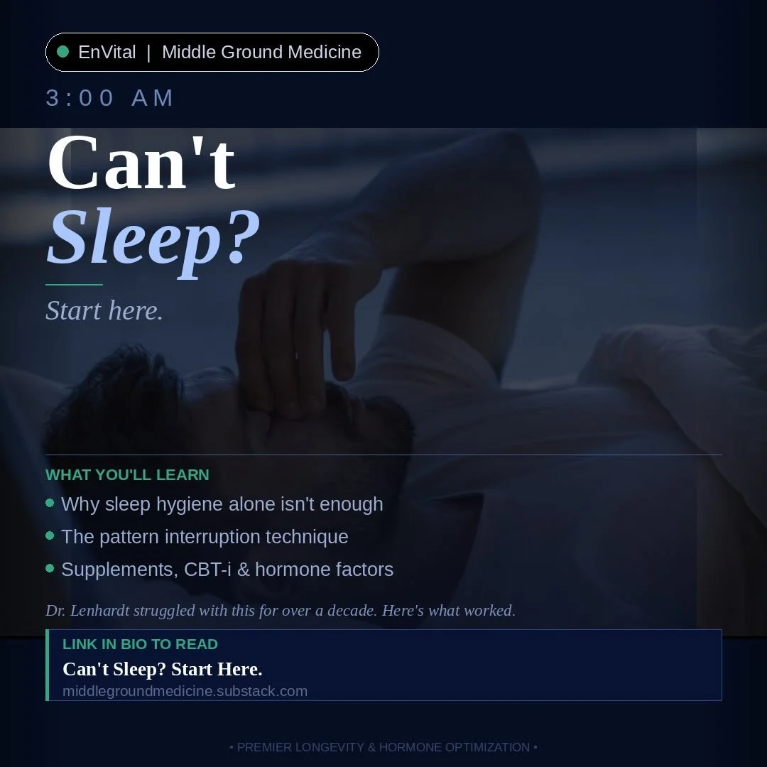 If you&rsquo;re lying awake at 3 AM wondering if it ever gets better &mdash; it can. 💙

This is one of our members&rsquo; stories. She tried everything. Then she tried the EnVital Longevity Program. 

This is what personalized, root-cause medicine l