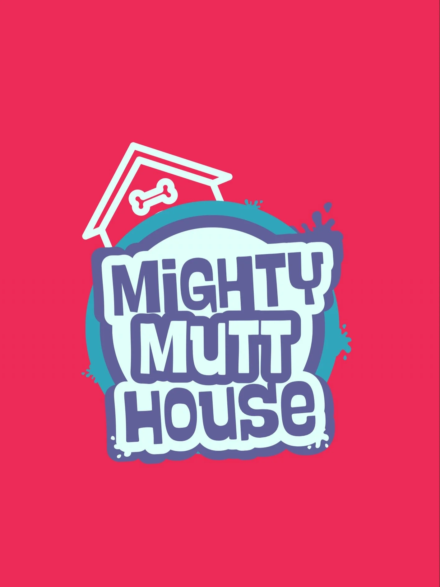 Here&rsquo;s a little look at the full colourful logo suite and assets created for @mightymutthouse - The go to place in Durham for all your doggy needs 🐾 🐶 

This brand design package includes leaflets, business cards, social media templates, high
