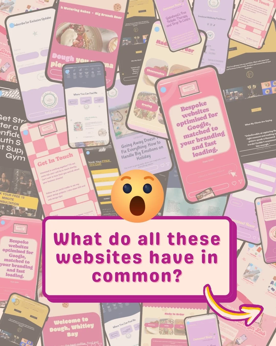 💻 Your website has one main job: It has about 3 seconds to explain itself.

If your first header isn&rsquo;t crystal clear, your audience is already gone.
Say what you sell. Right away. It really is that simple. 

I see so many websites that start o