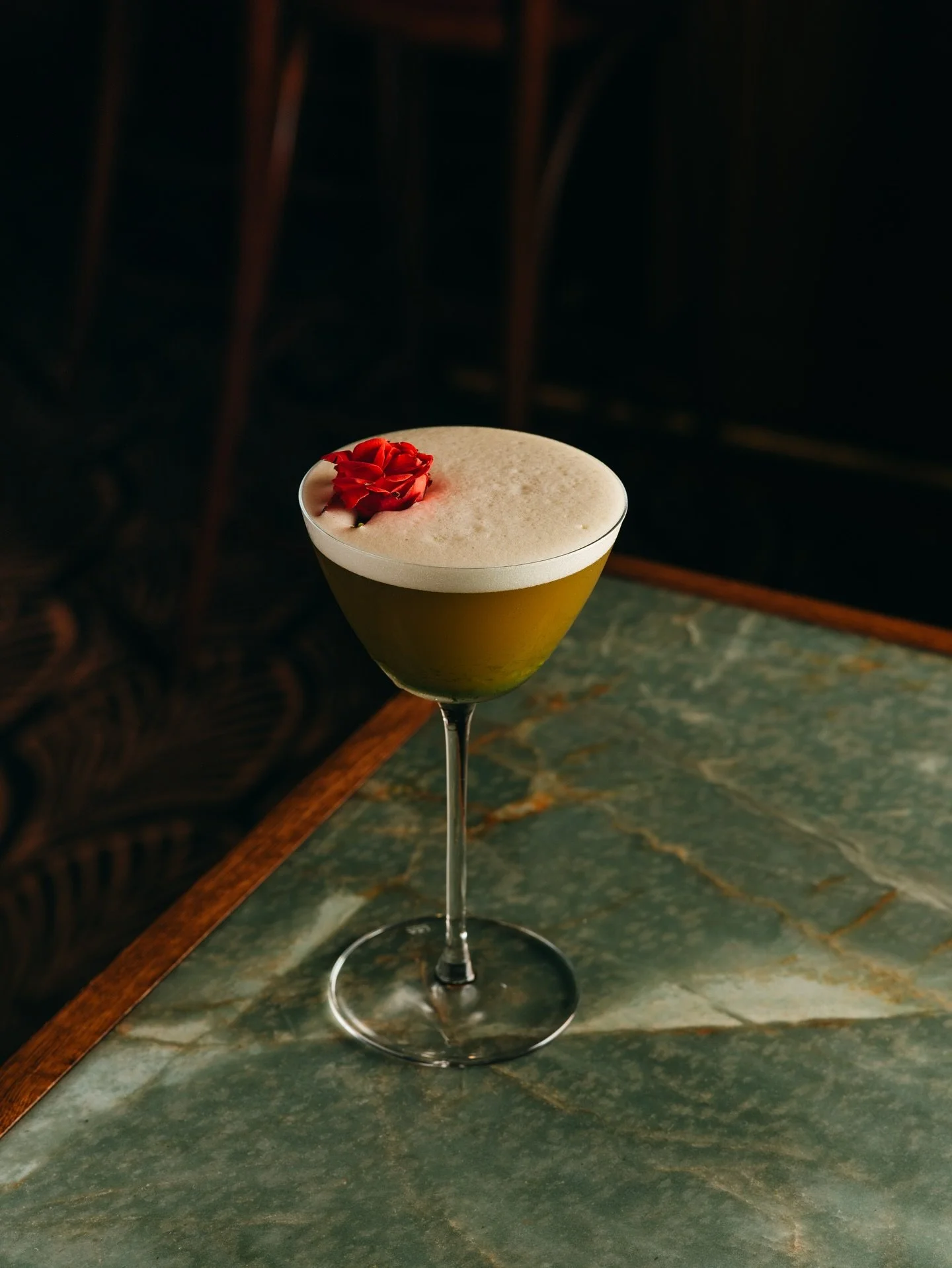 CEREMONY 🌹

Rose Gin, Rocky&rsquo;s Matcha, Strawberry, Red Bean, Acid-Adjusted Coconut Water, Egg White