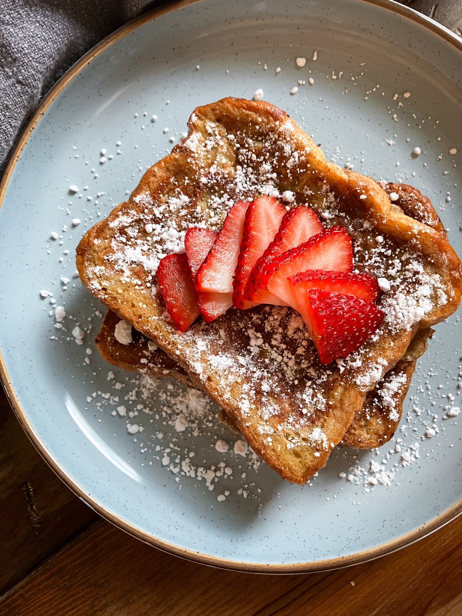 Brown Sugar Brioche French Toast