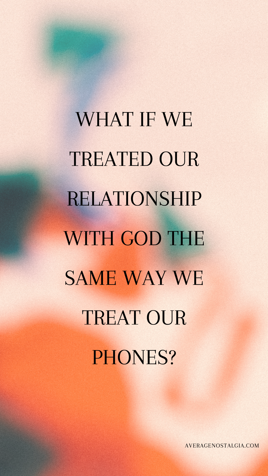 Reflecting On Priorities In A Modern World