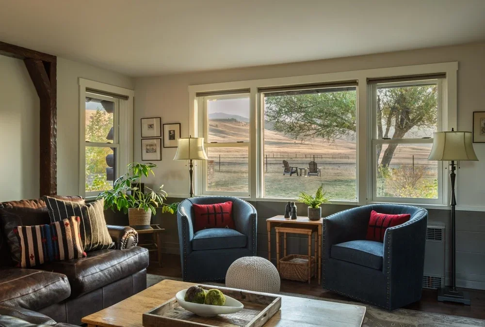 A Family's Western Retreat: Blending Vintage Decor with Modern Ease