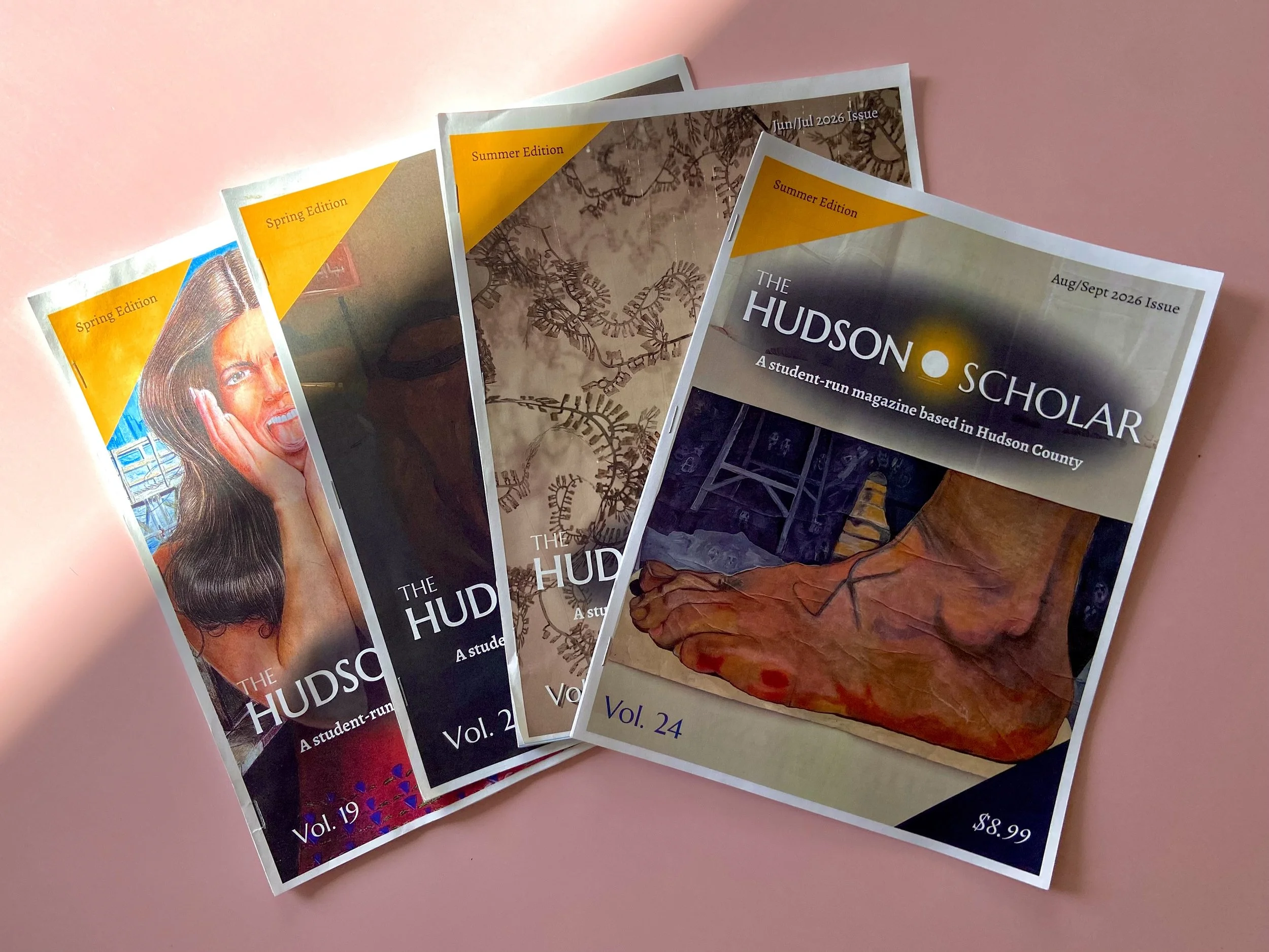 The Hudson Scholar, a print-focused magazine with more than 20 issues!