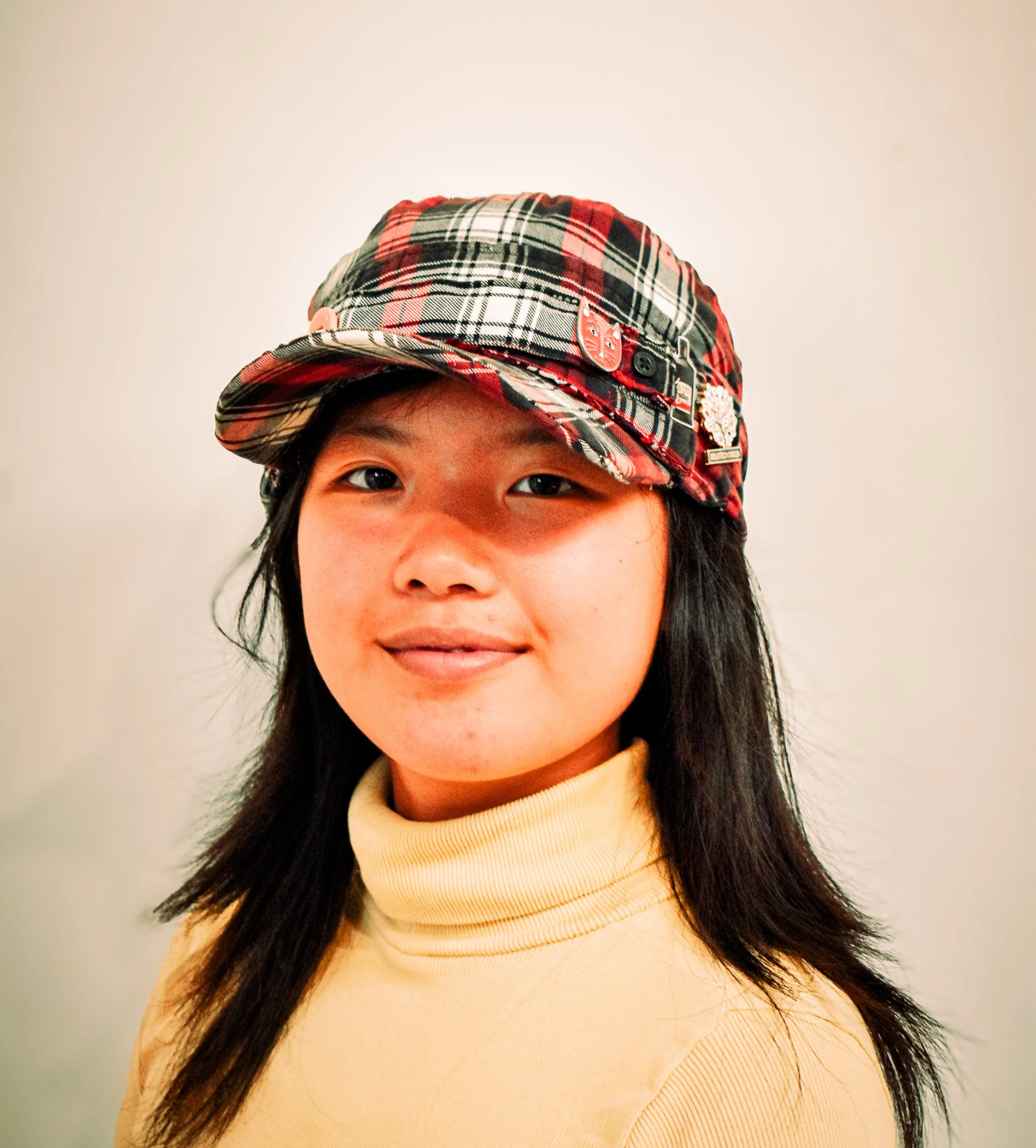 A headshot photograph of Milan Zhu, the Editor-in-Chief and Founder of The Hudson Scholar Magazine, taken by Luke McCormick