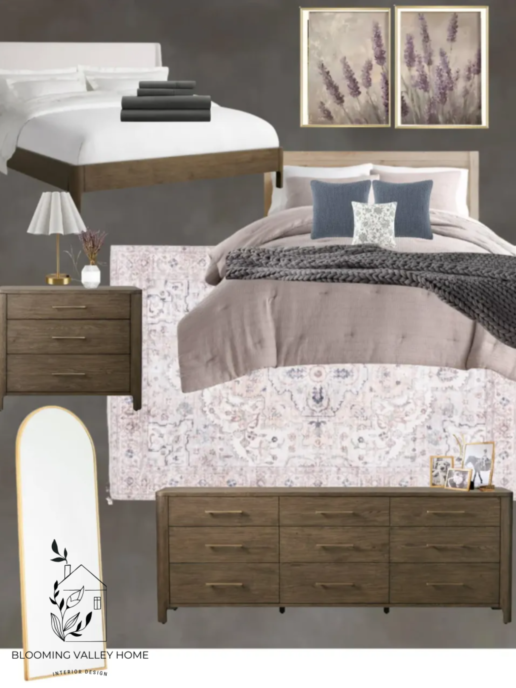 Lavender Dream Bedroom