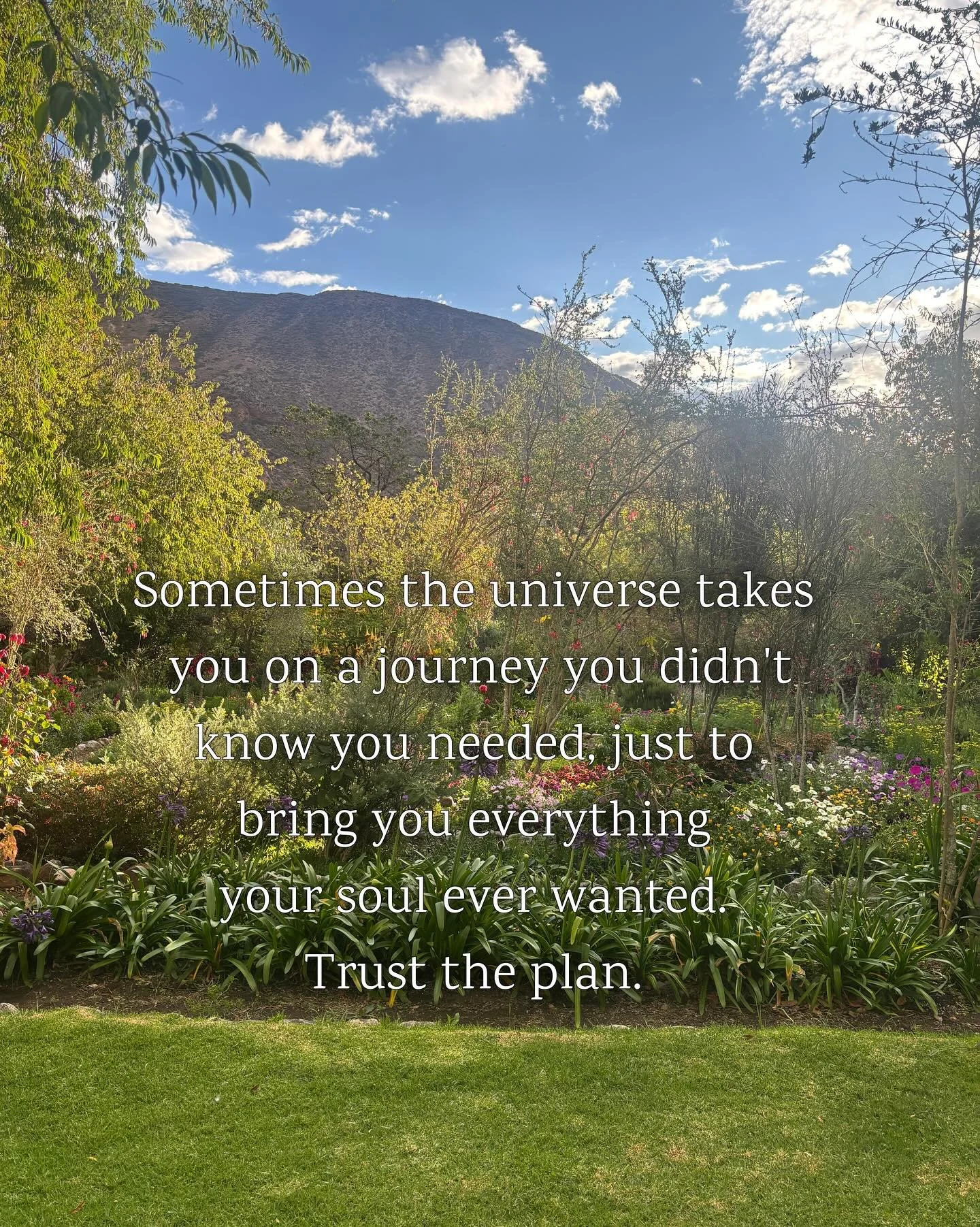 This morning, as I settle back in from my time in Peru, my heart is overflowing with gratitude. 🌿

I followed the signs that led me to this journey, and what I received in return was more than I could have ever imagined&mdash;clarity, connection, an