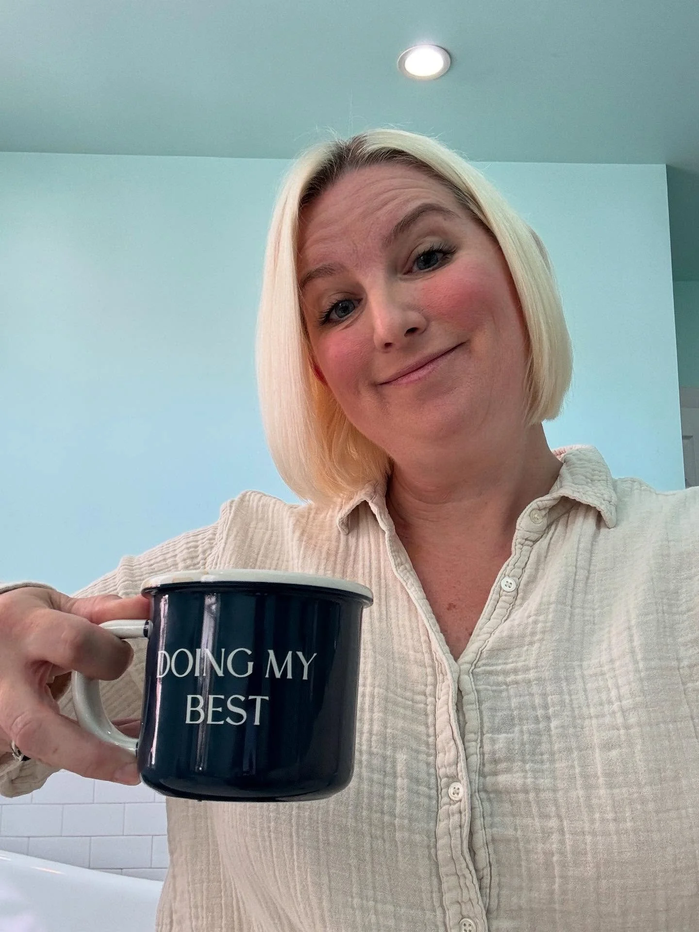 ✨ Doing my best ✨

I picked up this mug over the weekend as a little reminder to myself: even when life doesn&rsquo;t look exactly how I planned, I&rsquo;m still doing alright&mdash; and that&rsquo;s enough. 💛

Sometimes we need these gentle nudges 