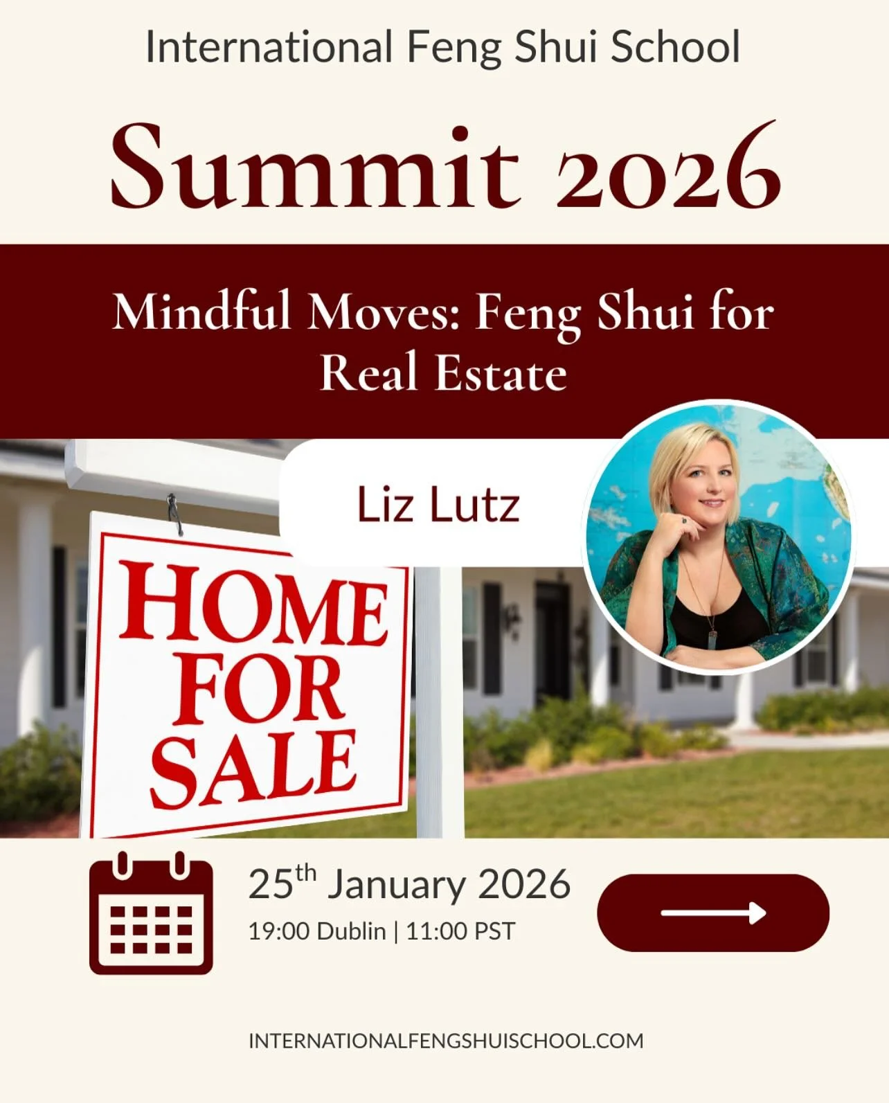 ✨ Honored + Grateful ✨
I&rsquo;m thrilled to share that I&rsquo;ll be speaking at the International Feng Shui School&rsquo;s Summit this January!

My class, Mindful Moves: Feng Shui for Real Estate, is designed to show how Feng Shui can transform the