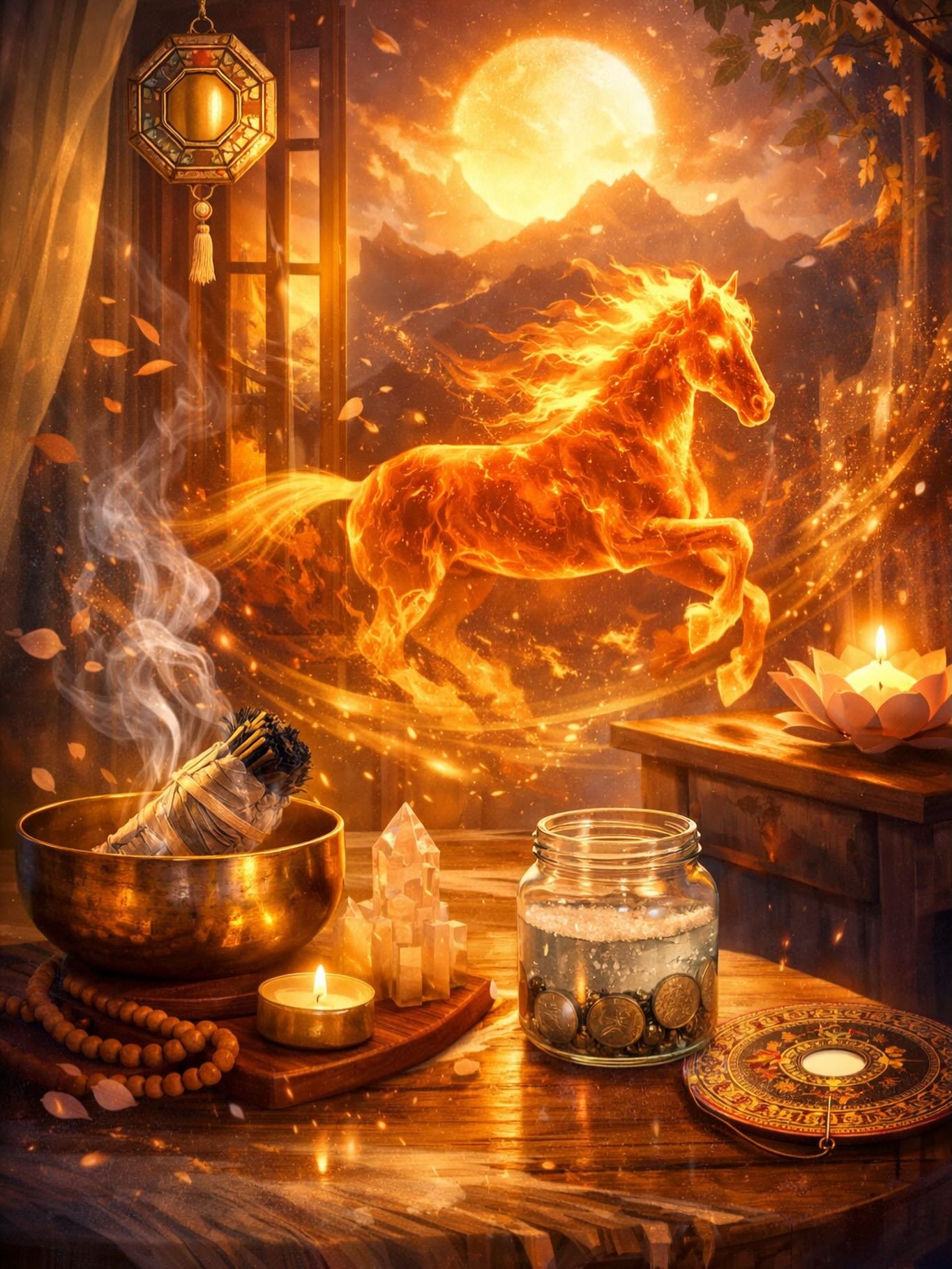 ✨ Happy Solar New Year ✨

Between now and the 17th, I&rsquo;ll be making intentional shifts in my home to welcome the energy of the Fire Horse year.

Follow along as I:
🔥 clear the energy of my space to invite in fresh momentum
🧂 share a step-by-st