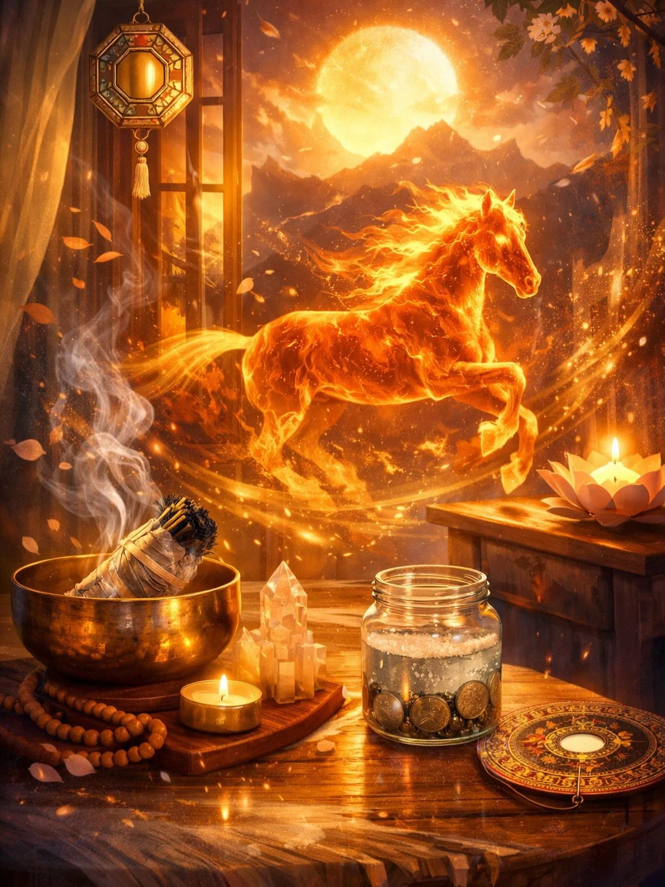 ✨ Happy Solar New Year ✨

Between now and the 17th, I&rsquo;ll be making intentional shifts in my home to welcome the energy of the Fire Horse year.

Follow along as I:
🔥 clear the energy of my space to invite in fresh momentum
🧂 share a step-by-st
