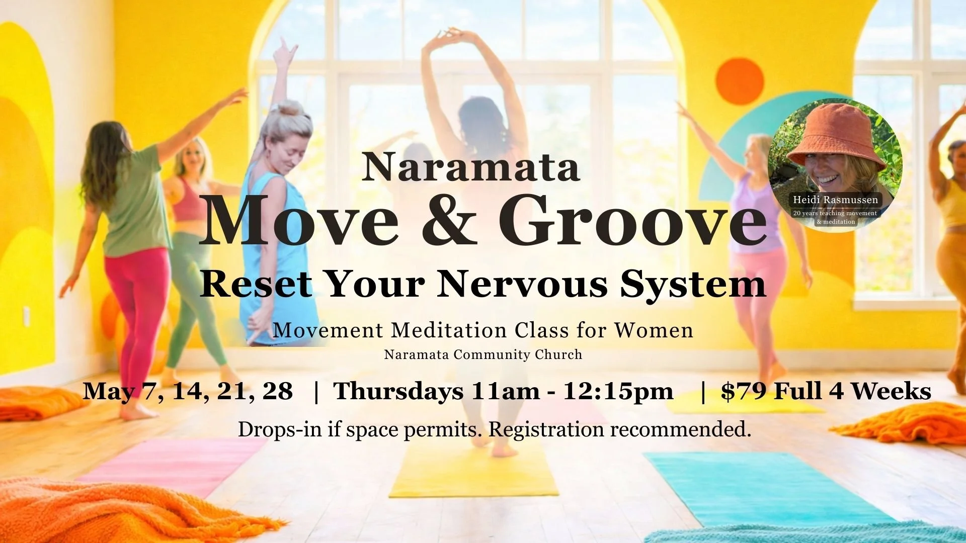 Naramata Move & Groove Class for Women: Reset Your Nervous System