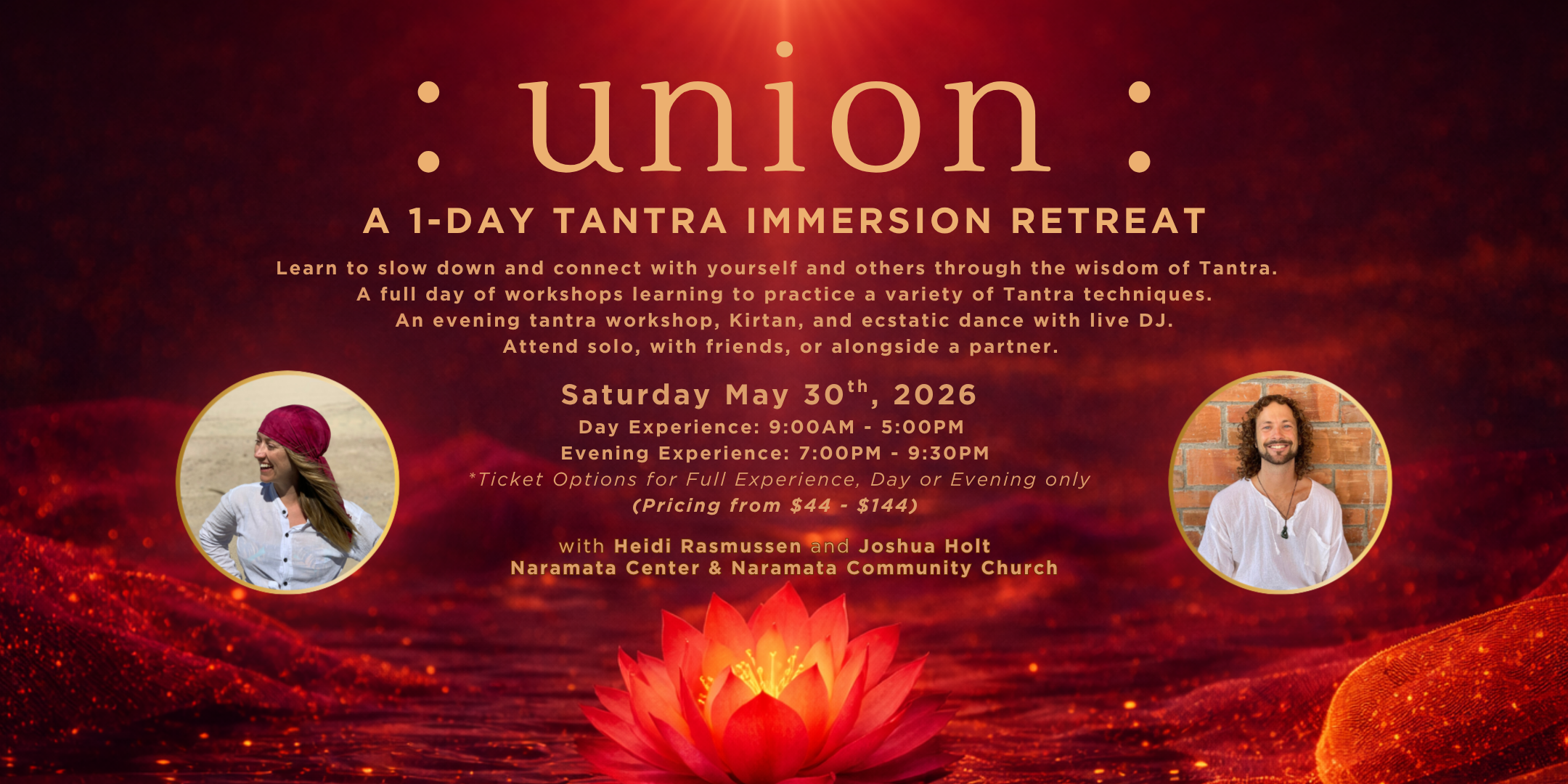 Union: Tantra 1 Day Immersion Retreat