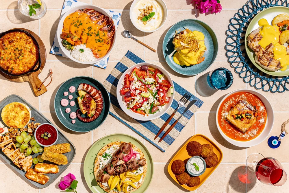 Proyecto de branding y fotografía para el restaurante griego Neró en Madrid