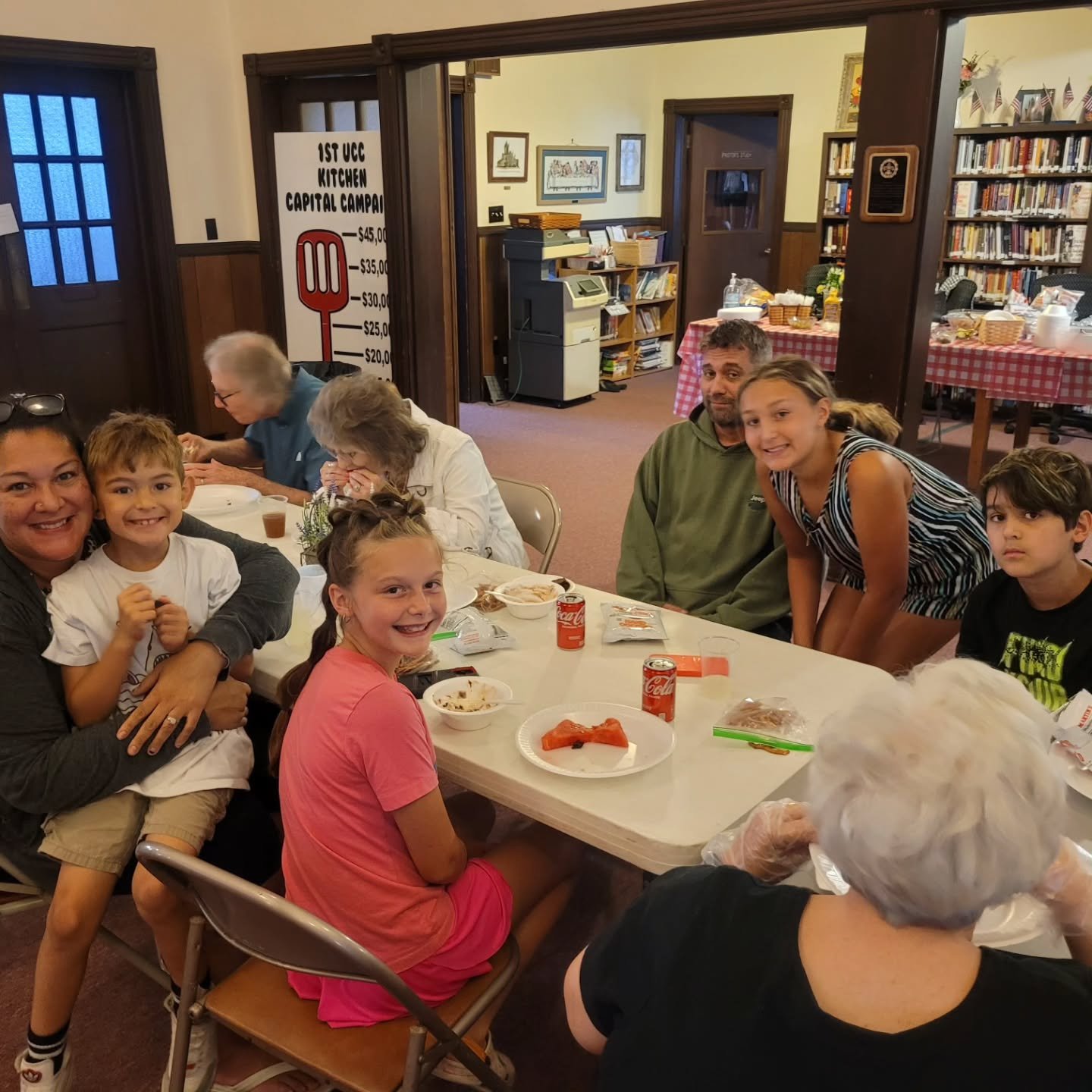 Happy National Hot Dog Day and also a few days early, Happy National Ice Cream Day! First UCC celebrated these two National Days this past Sunday with some tasty hot dogs and ice cream! Yum!!!