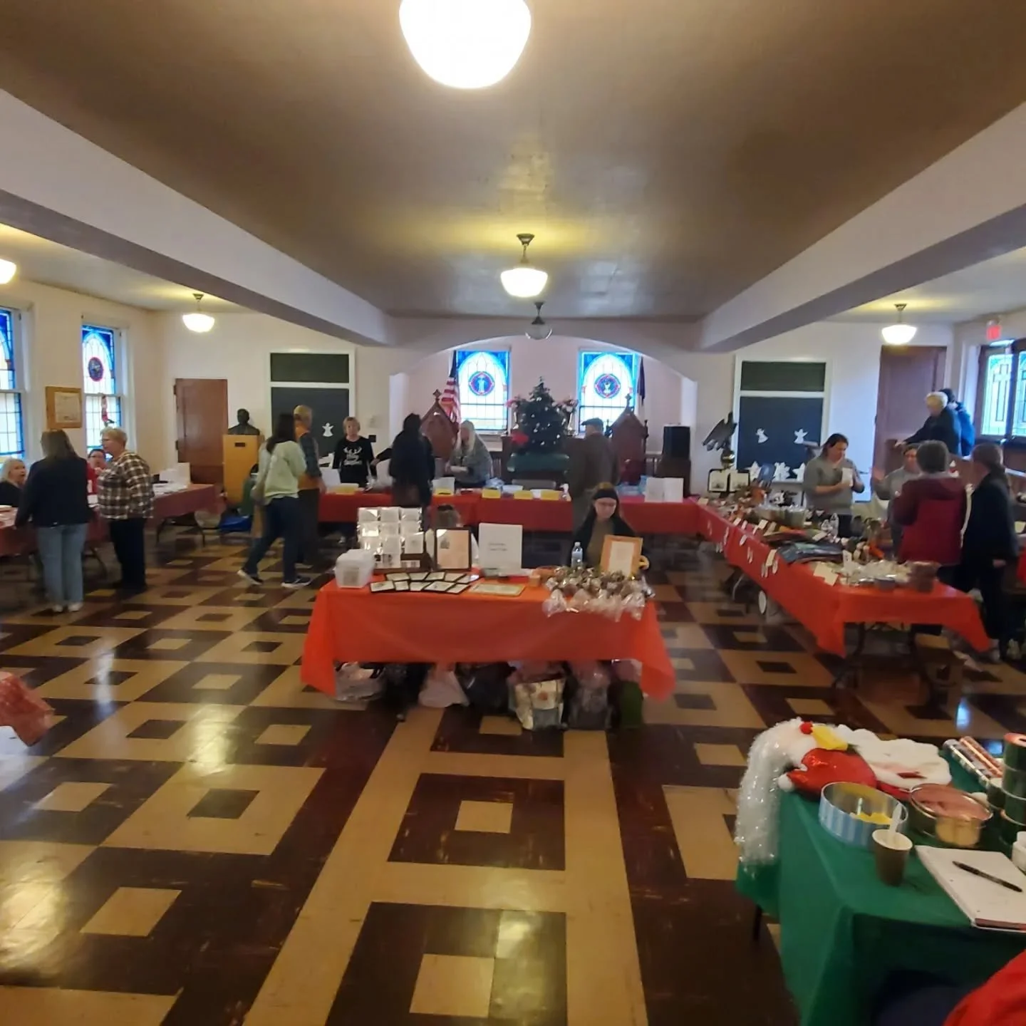 Thank you to everyone who helped make our annual Christmas Bazaar so awesome this year!

We had a terrific turnout, wonderful vendors, delicious treats, and great fellowship. 

https://www.hamburgfirstucc.org/events/christmas-bazaar-2025

#UnitedChur