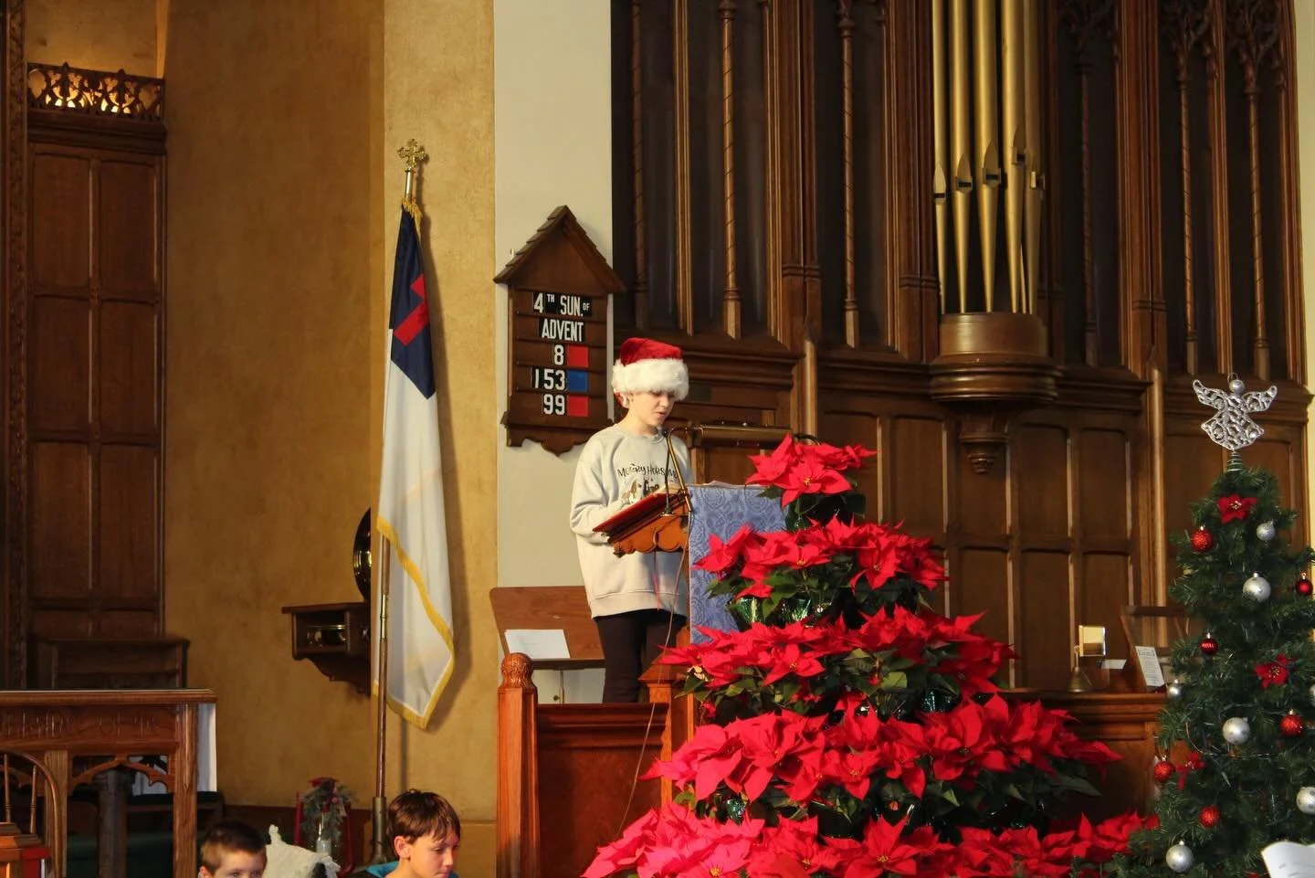 On this fourth Sunday of Advent, we lit the candles for joy and love. It was with great joy and love that we watched as the Children &amp; Youth performed their Christmas Program. 

You can watch today&rsquo;s service at: https://m.youtube.com/watch?