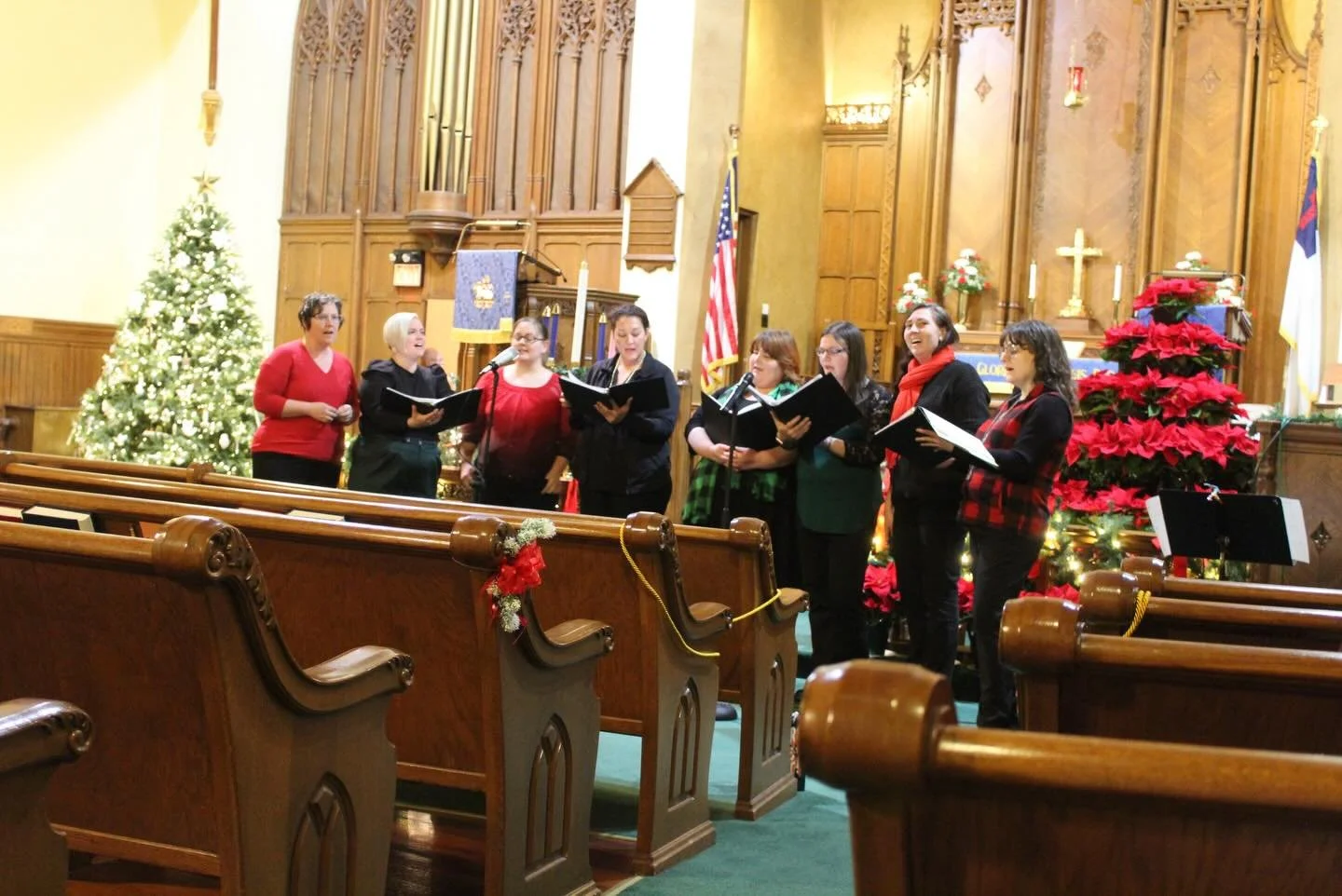 Last night we held our 70th Annual Candlelight Service. To celebrate this special anniversary, Candlebearers from years past returned to help us share the light of Christ. The service also included music from the SchuylGirlz, Madelyn &amp; Bennett Ho