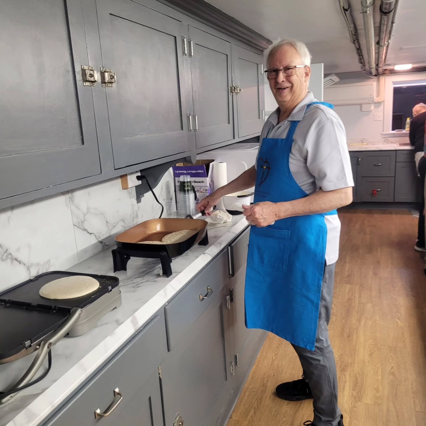 Thank you to the many volunteers who made our sausage and pancake breakfast a success today and to St. John's Lutheran Church for another great team-up! Thanks to all who came out to enjoy great food and fellowship! We had an awesome time! 

#UCC #ha