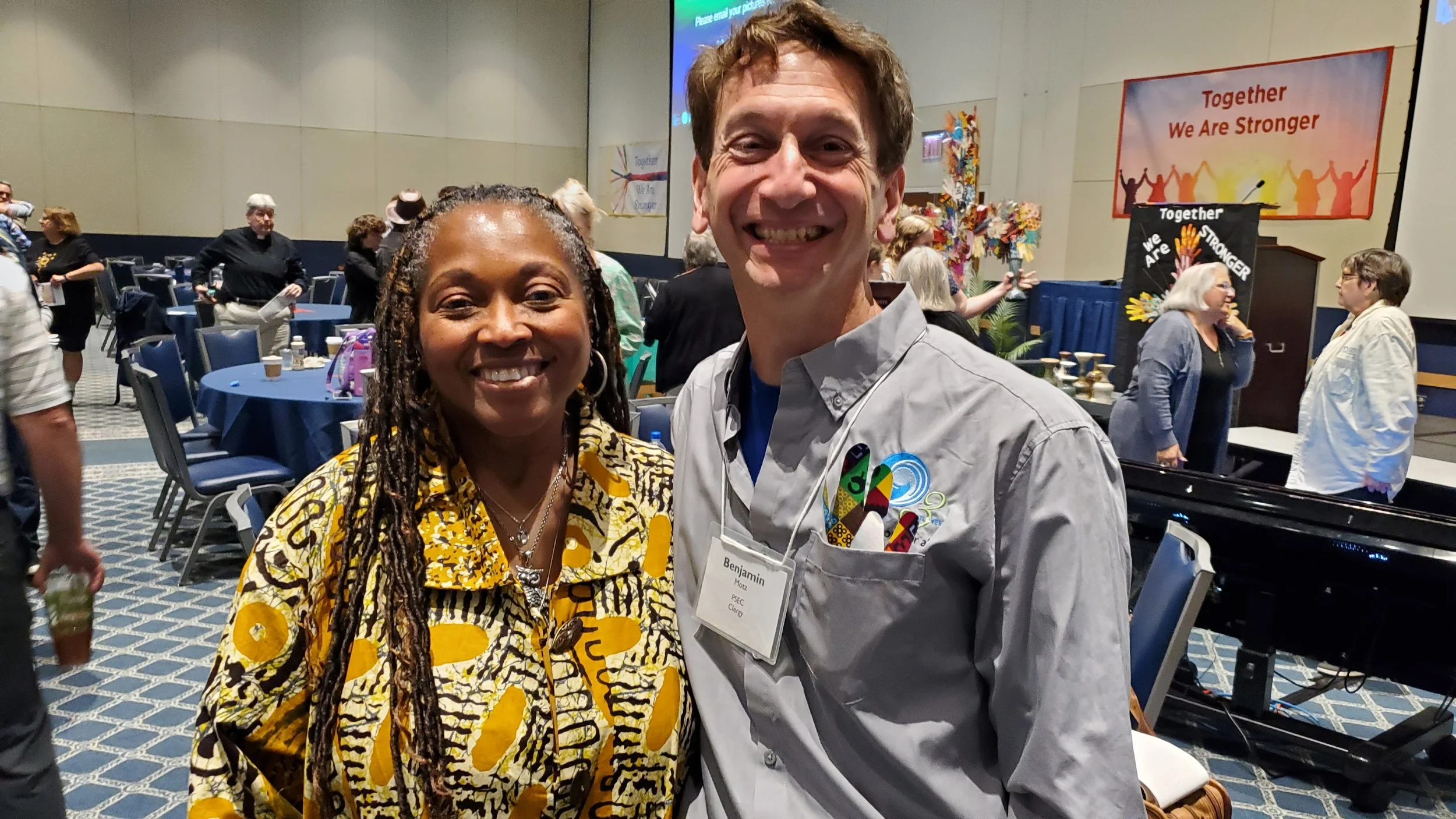 Rev. Dr. Karen Georgia Thompson and Rev. Dr. Benjamin Motz