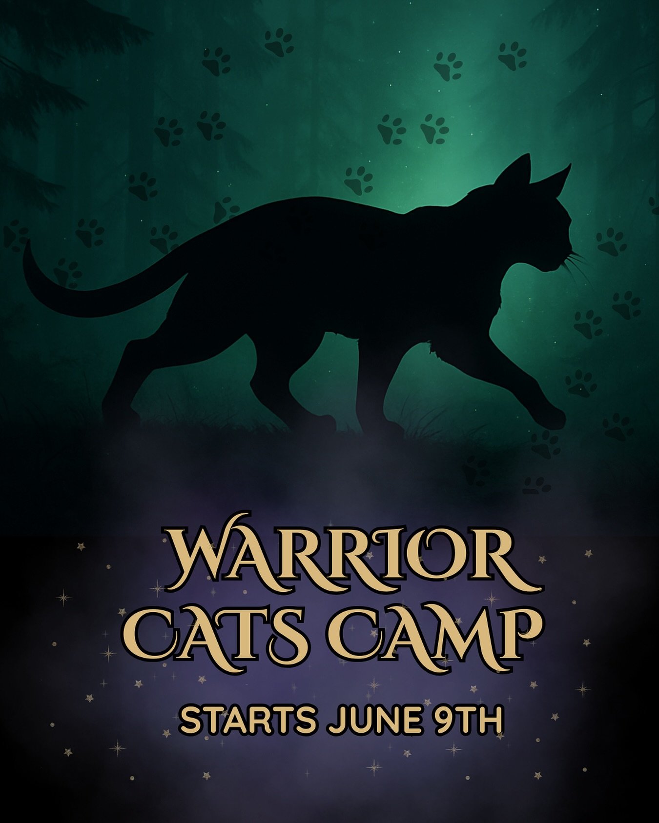🐾 WARRIOR CATS CAMP STARTS MONDAY! 🐾

Inspired by the bestselling Warrior Cats book series, this immersive theatre camp invites kids to join the clan, create original characters, and act out epic forest adventures.

Camp kicks off June 9 in Buda/Ky