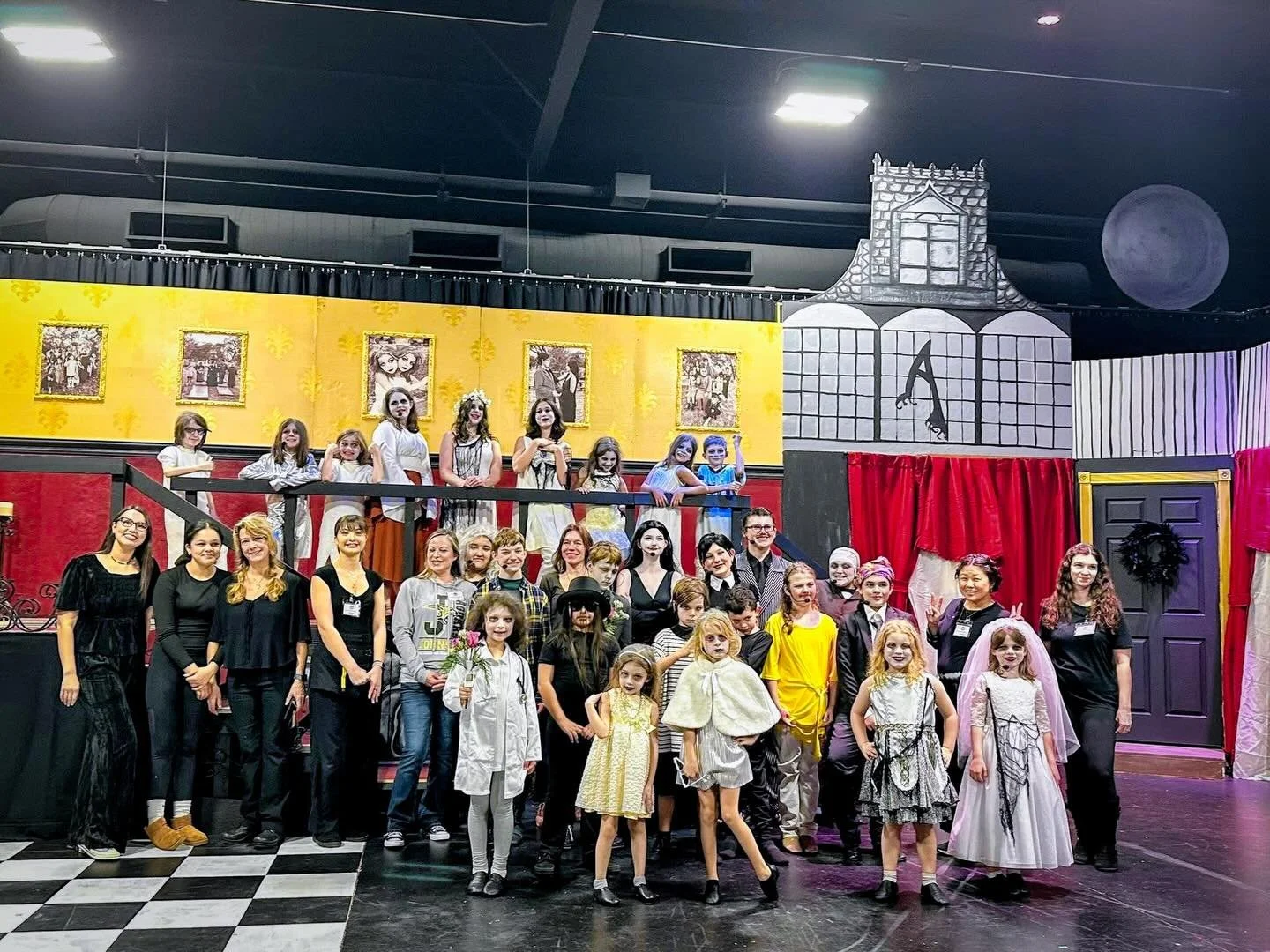Fall 2025 Musical photo dump: a couple of our Addams Family casts 🖤
Such a wonderful show and an incredible group of kids.

Photos by Jasma Martinez and some by us 📸

Spring rehearsals for Frozen Jr❄️ and Heathers 🍭 start next week!

#addamsfamily