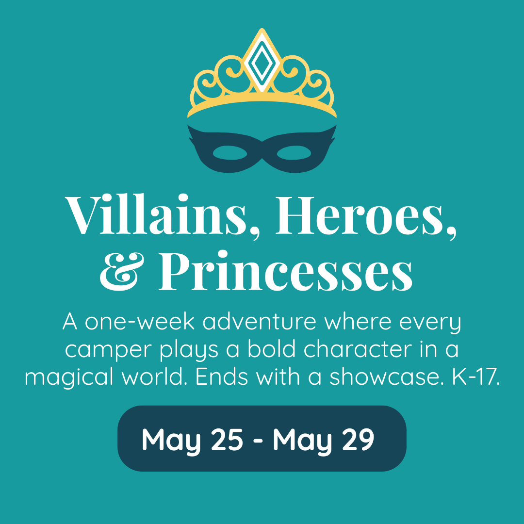 Villains, Heroes, and Princesses Camp - Deposit