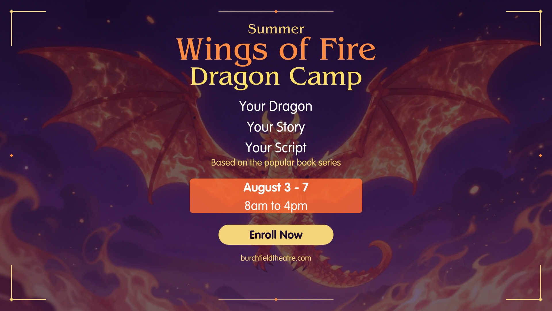 Wings of Fire Camp - Deposit