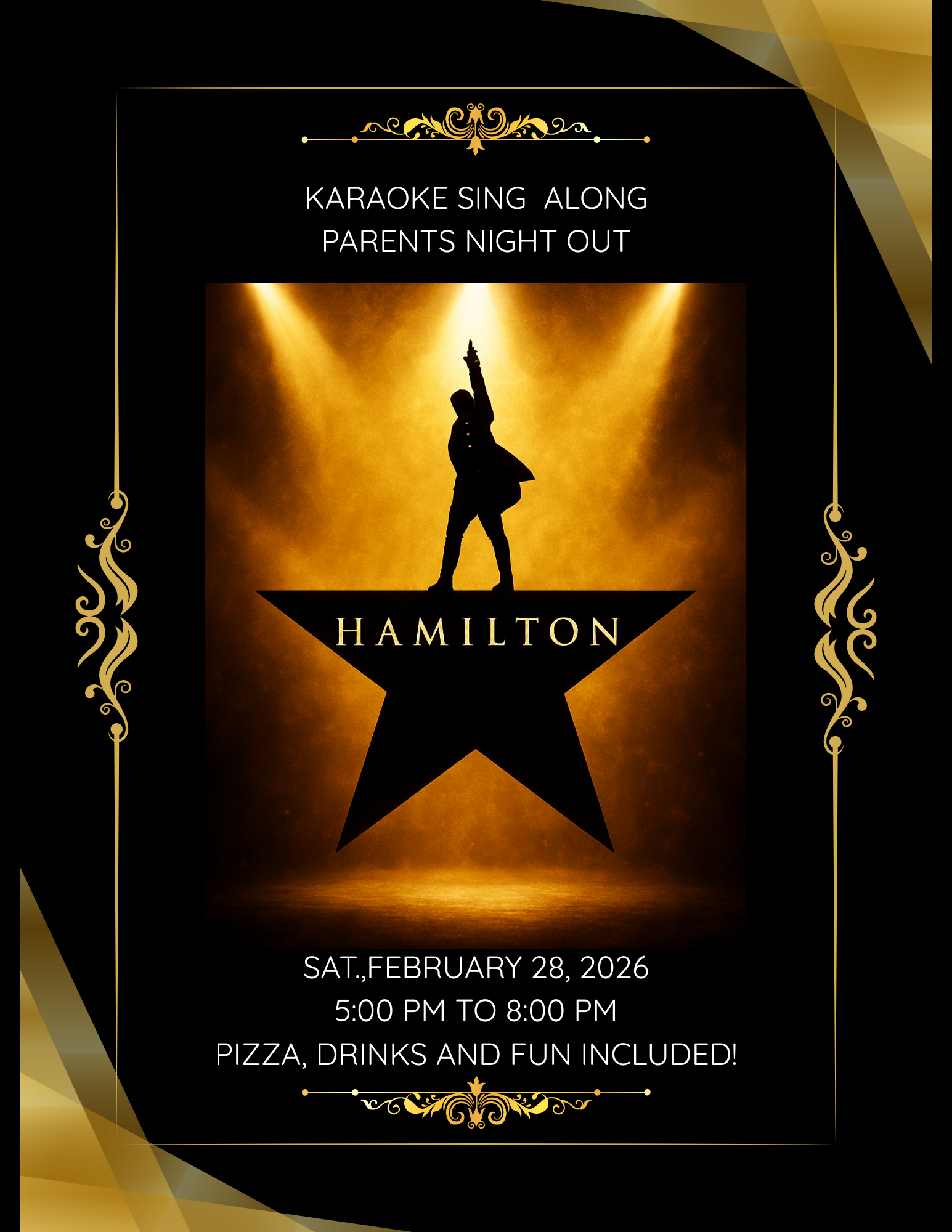HAMILTON Karaoke Sing Along