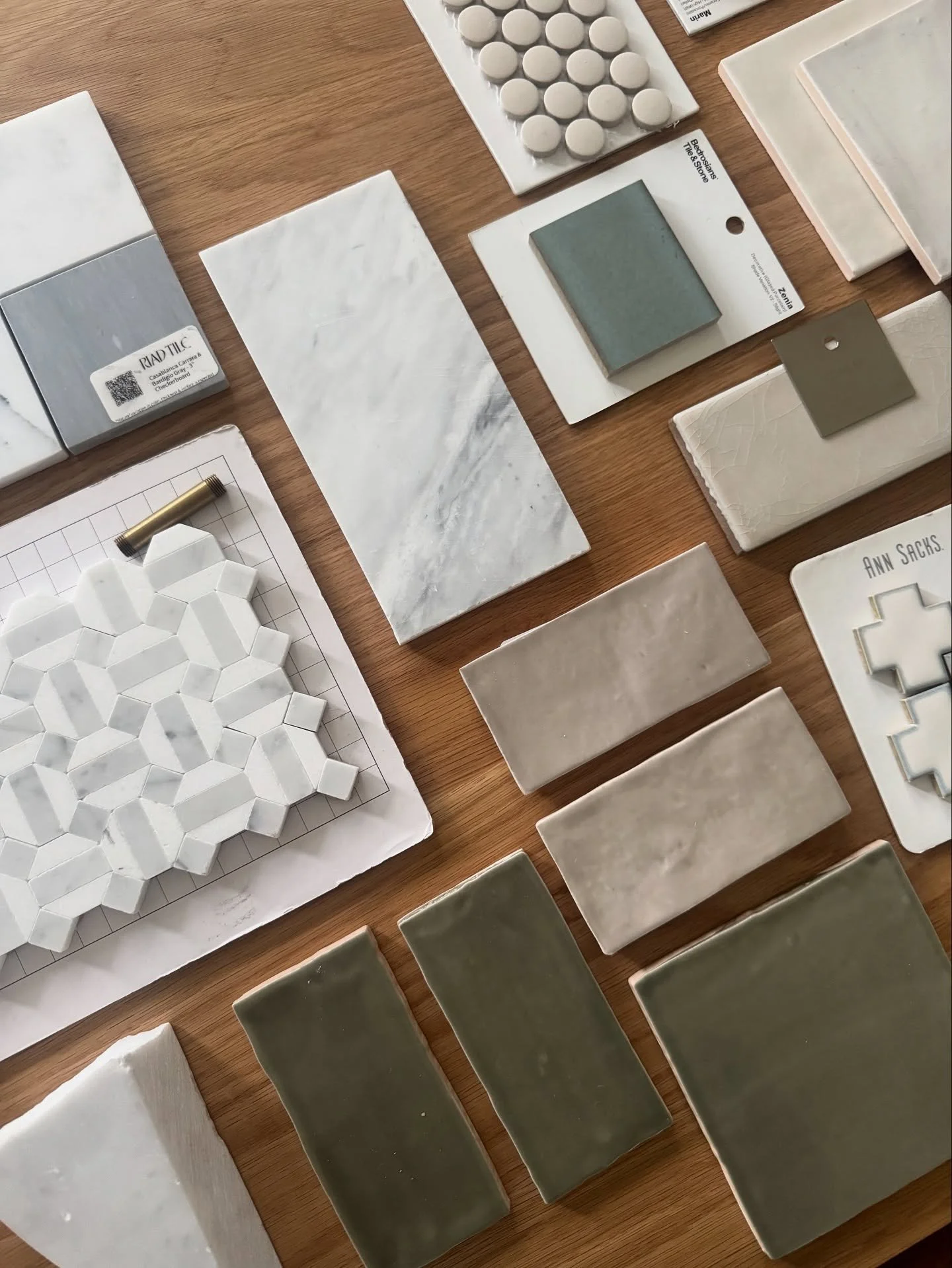 A mix of all types of odds and ends - material selections, construction in progress (exposing beams in our Manhattan Beach project!), a few recent vintage finds, original details at our Overlook project, and some simple Portland goodness.