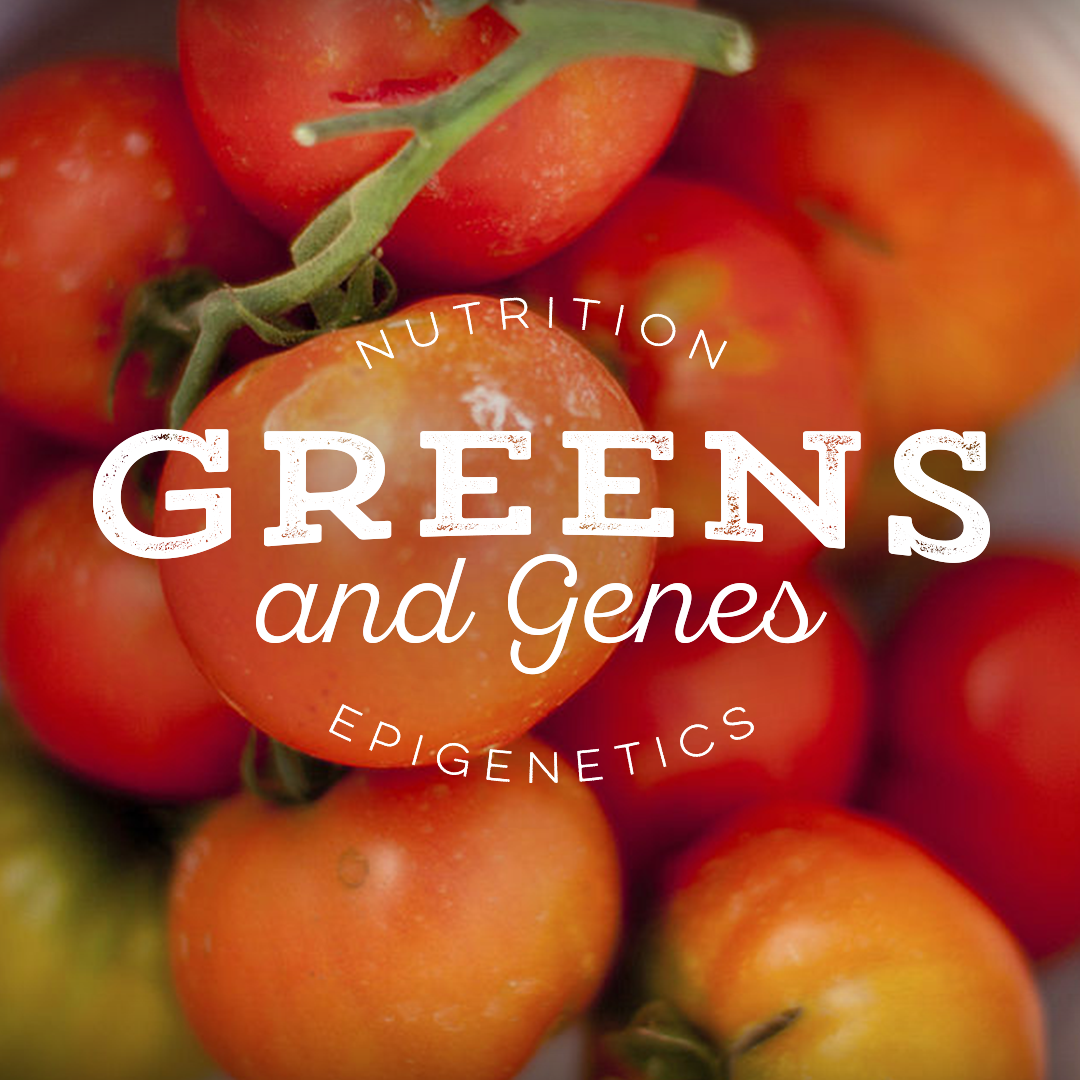 Logo design on tomato image background