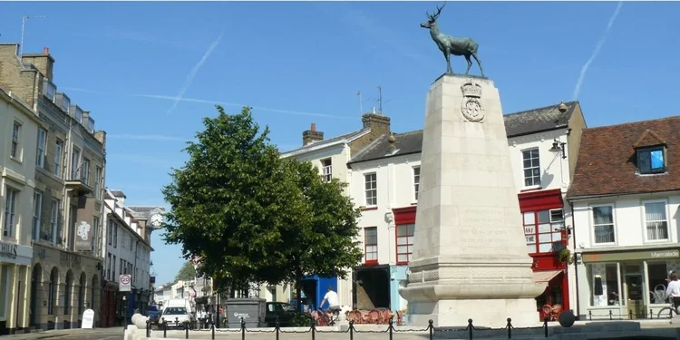 Hertford town centre