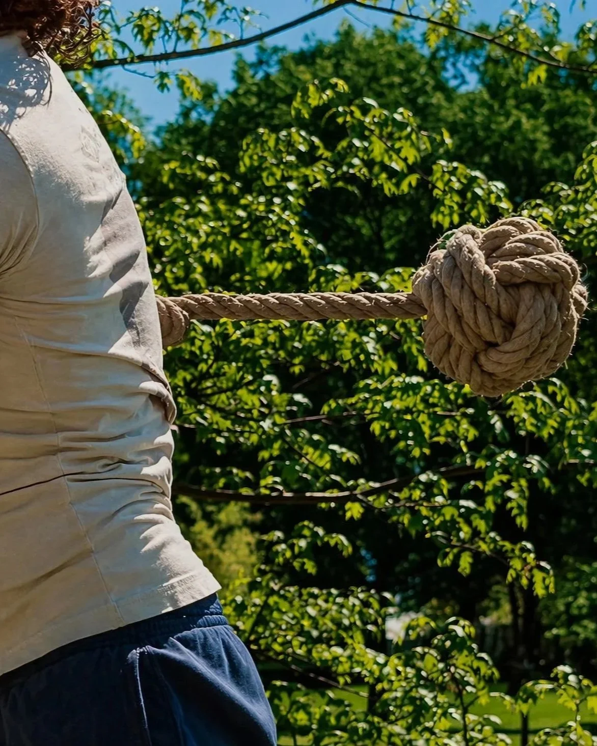 EcoLSD 20mm Hemp Flow Mace - Reach in use.