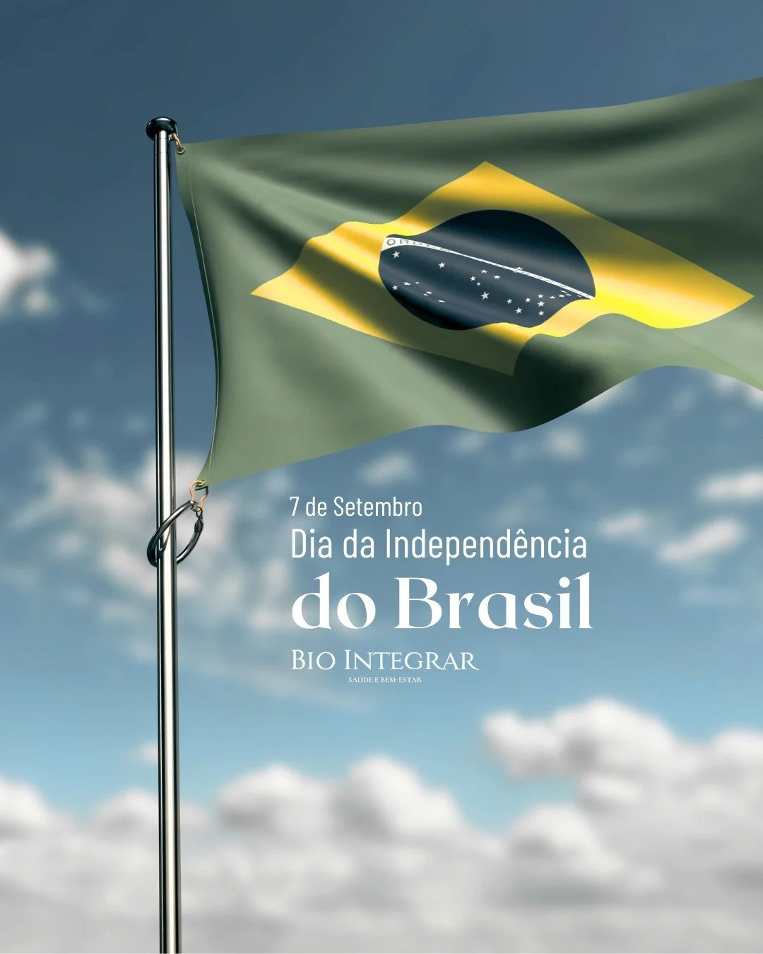 Hoje celebramos a coragem de quem sonhou com liberdade e acreditou em um futuro independente. Que nunca nos falte esperan&ccedil;a no nosso pa&iacute;s! ✨🇧🇷