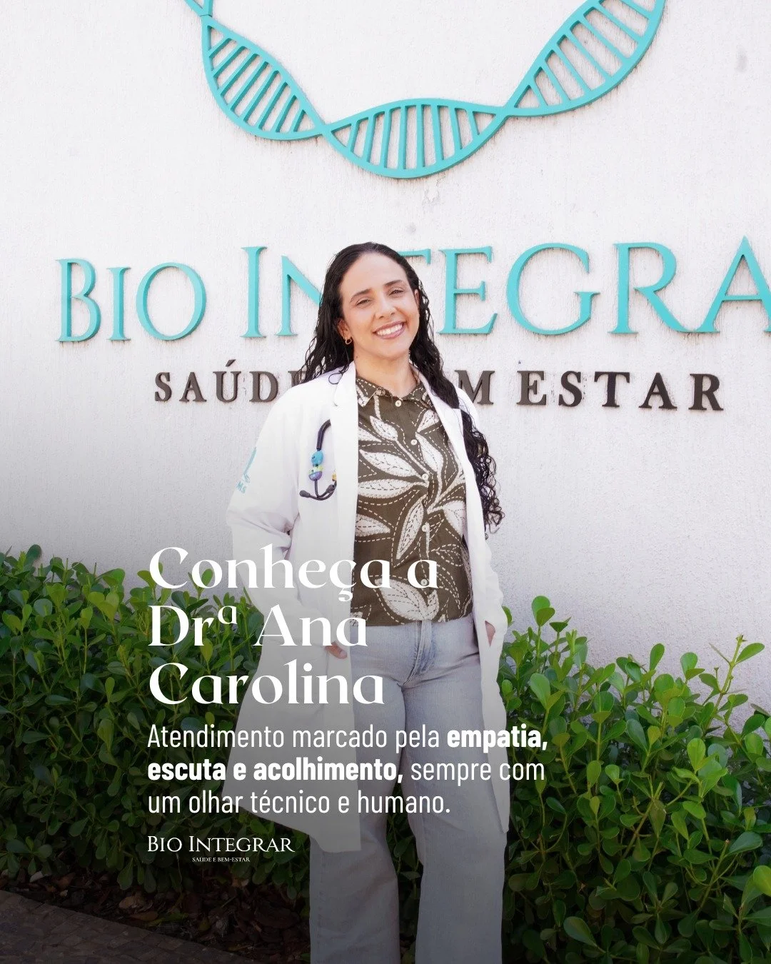 🌟 Conhe&ccedil;a a Dra. Ana Carolina Fernandes Nunes Coelho 🌟

A Bio Integrar tem o prazer de apresentar mais uma m&eacute;dica que chega para somar ao nosso time de cuidado e acolhimento!

👩&zwj;⚕️ A Dra. Ana Carolina (CRM 14.963/MS) &eacute; for
