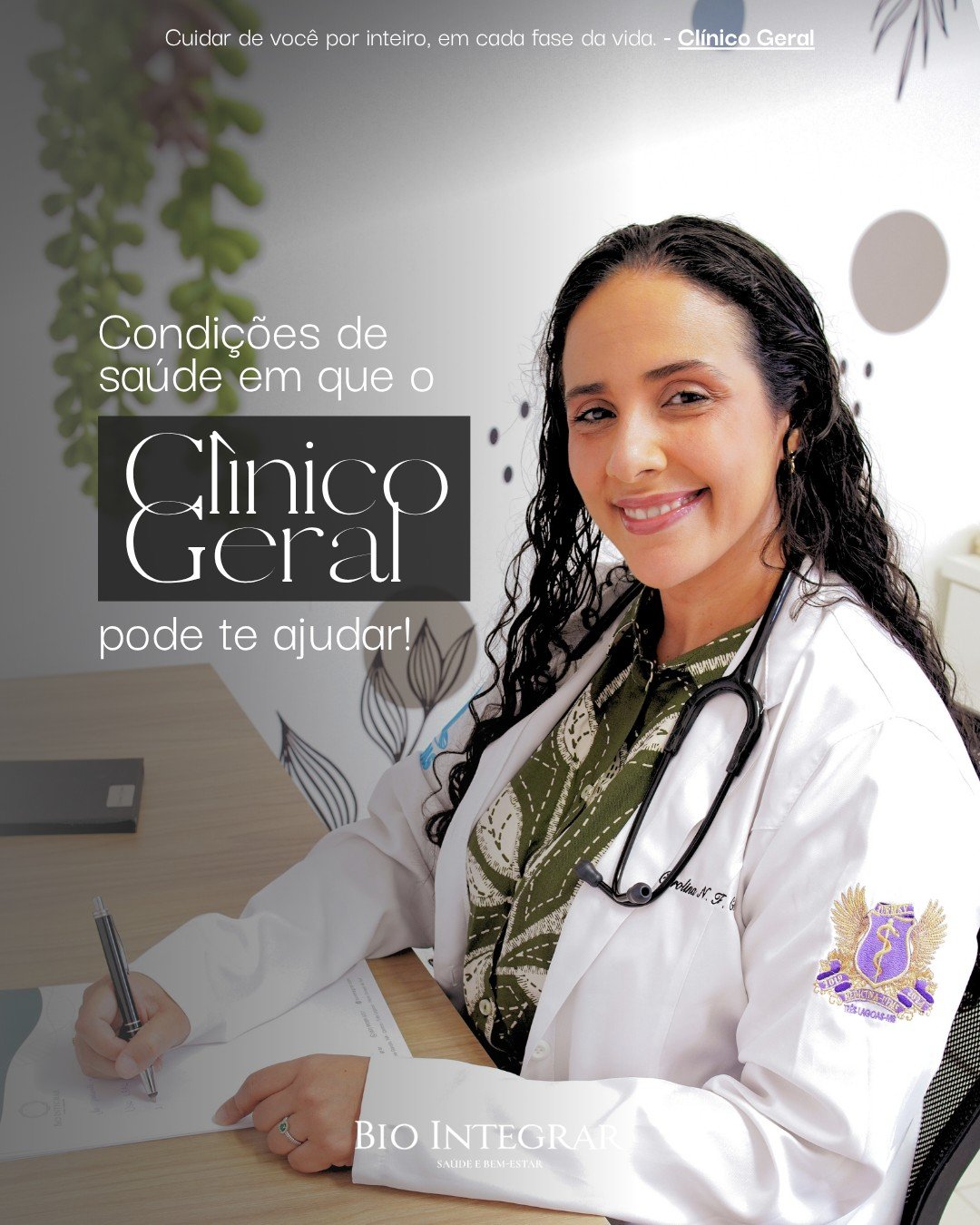 Muitas pessoas acreditam que s&oacute; devem procurar um m&eacute;dico quando j&aacute; sabem exatamente o que t&ecirc;m. Mas voc&ecirc; sabia que o Cl&iacute;nico Geral &eacute; a base de todo cuidado? 🩺
Diferente do especialista que foca em um &ua