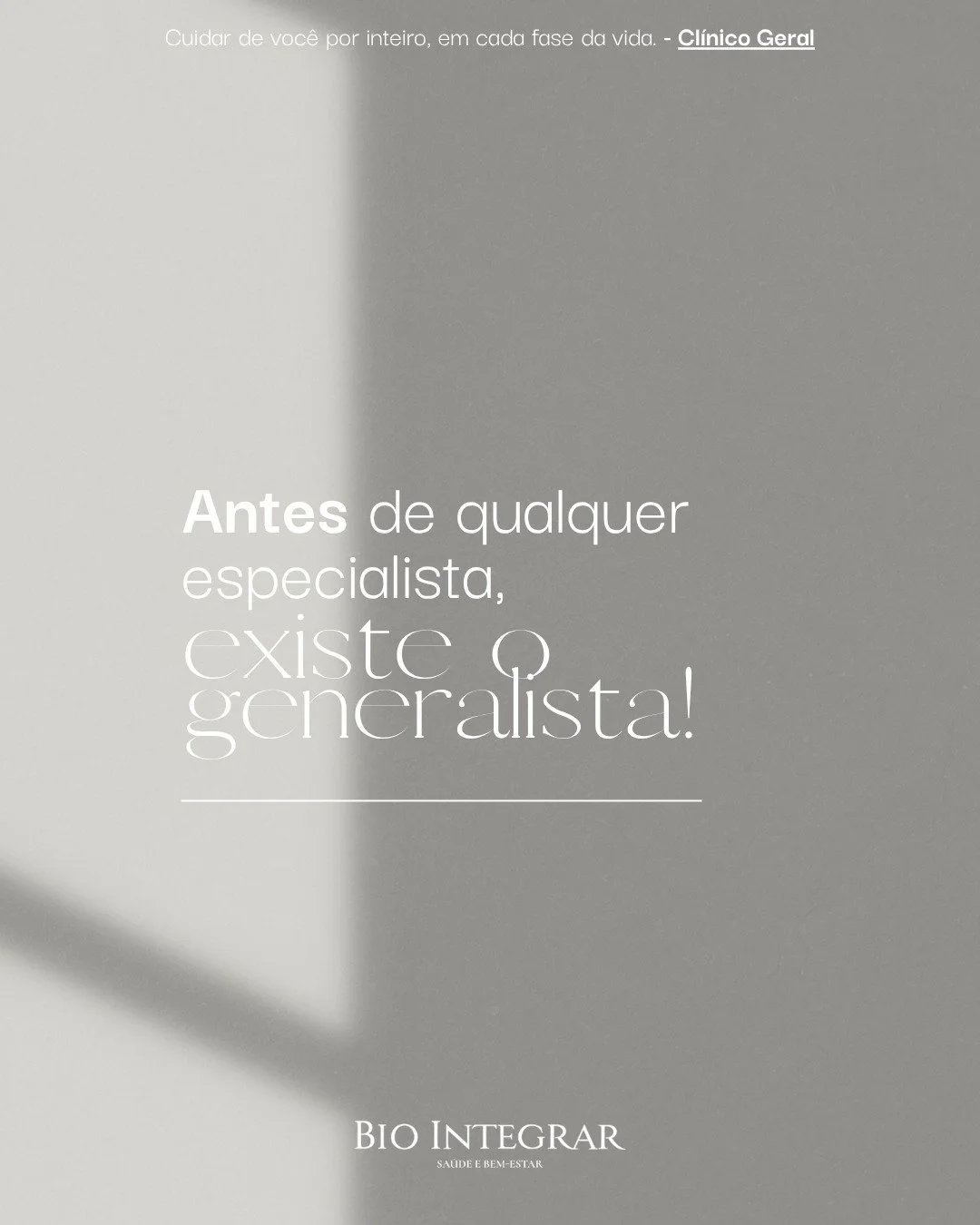 Por que come&ccedil;ar pelo Cl&iacute;nico Geral (Generalista)? 🤔

Pense nele como o seu m&eacute;dico de confian&ccedil;a. Ele conhece seu hist&oacute;rico, suas alergias e seu estilo de vida. Come&ccedil;ar por aqui evita exames desnecess&aacute;r