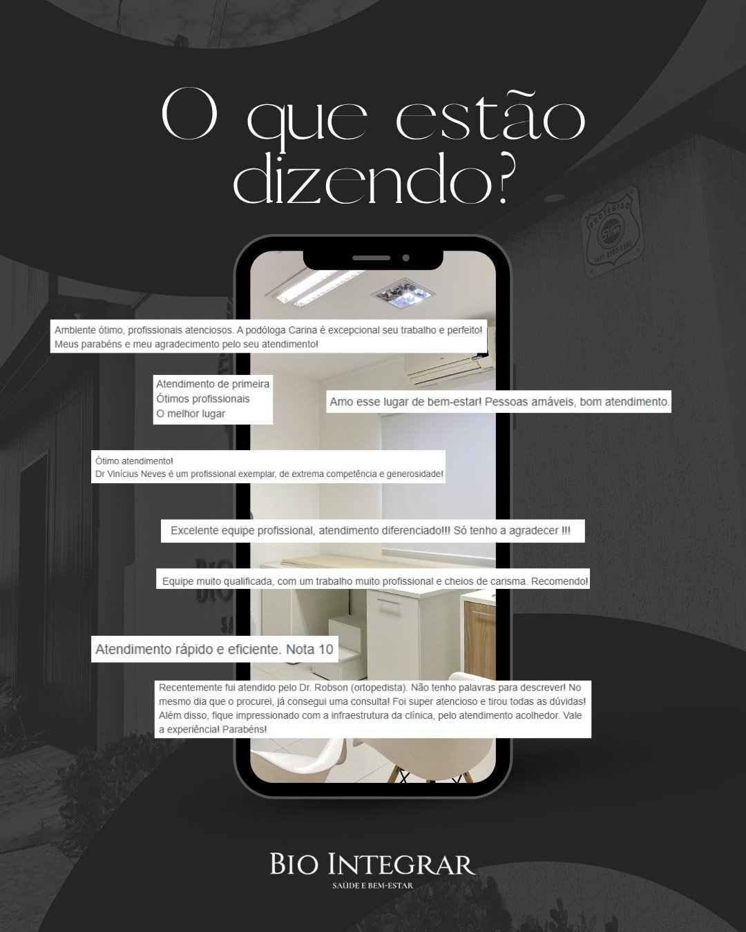 O nosso maior combust&iacute;vel &eacute; o sorriso e o bem-estar de cada paciente que passa pela Bio Integrar! 💙✨

Receber esse carinho e feedback atrav&eacute;s do Google enche o cora&ccedil;&atilde;o da nossa equipe de gratid&atilde;o. Nosso comp