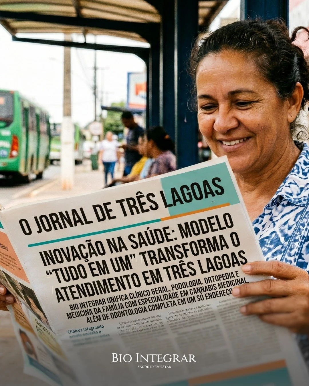 Manchete do dia: A sua sa&uacute;de integral em um s&oacute; lugar! 📰✨

Come&ccedil;ar a semana bem &eacute; saber que voc&ecirc; tem um lugar de confian&ccedil;a para cuidar de quem voc&ecirc; mais ama. A Bio Integrar foi destaque justamente por tr
