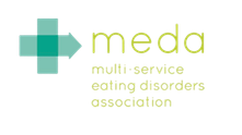 MEDA multi-service eating disorders association logo