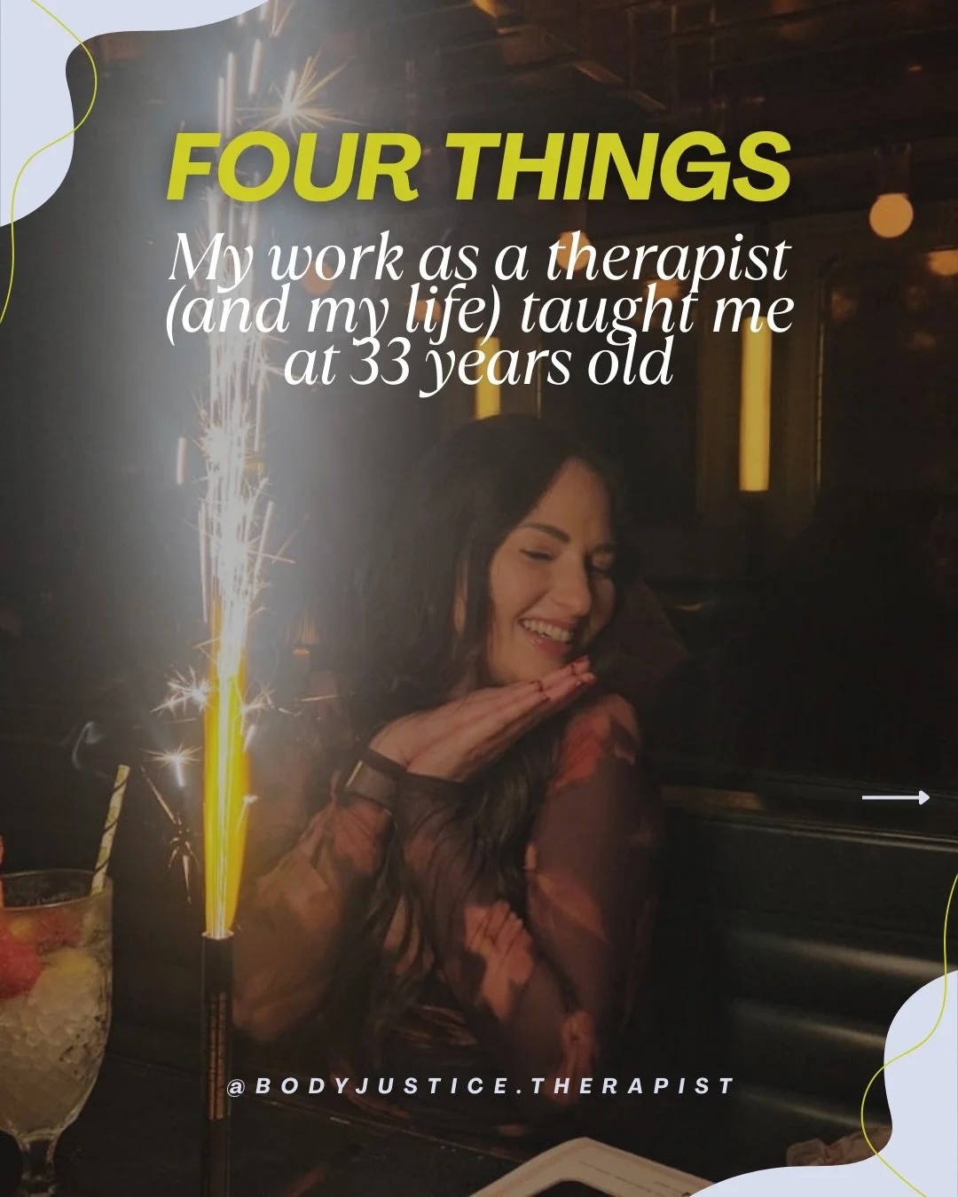 Birthdays have always been a time of not just celebration (I do love a good party, I&rsquo;m a sag ♐️), but also deep reflection. I like exploring the themes in the lessons I learned both through my own personal life, my work life and the various com